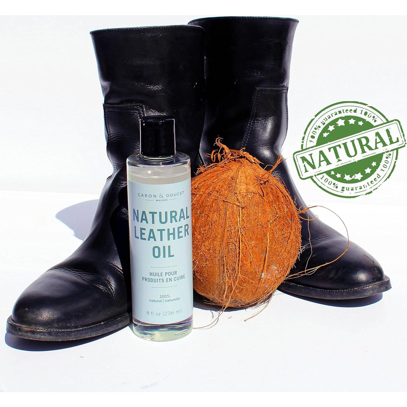 Caron & Doucet Aceite Acondicionador de Cuero Natural 119g