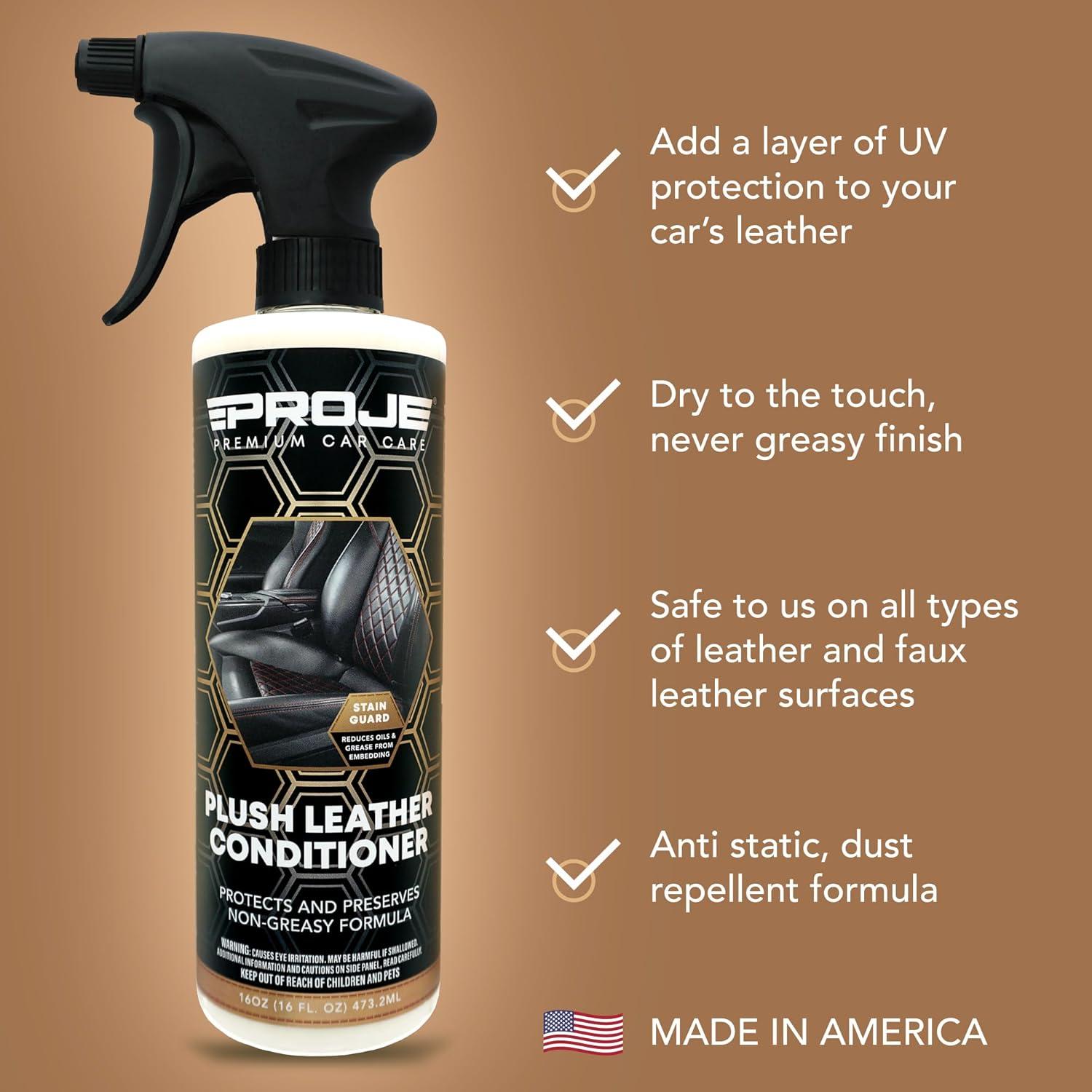 Acondicionador de Cuero Proje Premium 0.47L - Protección y Brillo