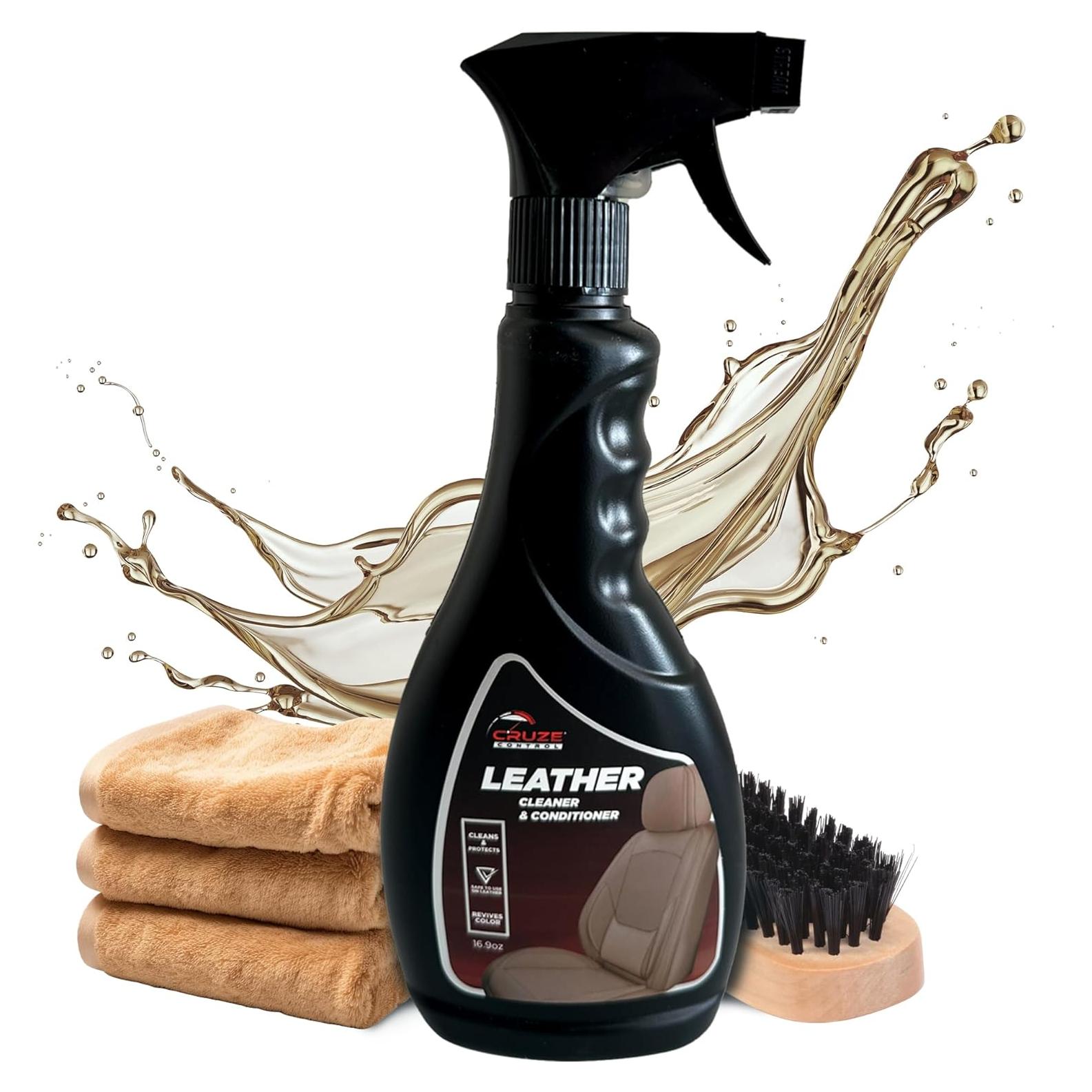 Limpiador y Acondicionador de Cuero Cruze Control 500 ml