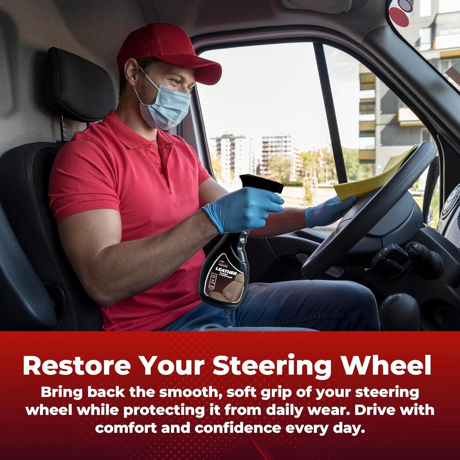 Limpiador y Acondicionador de Cuero Cruze Control 500 ml