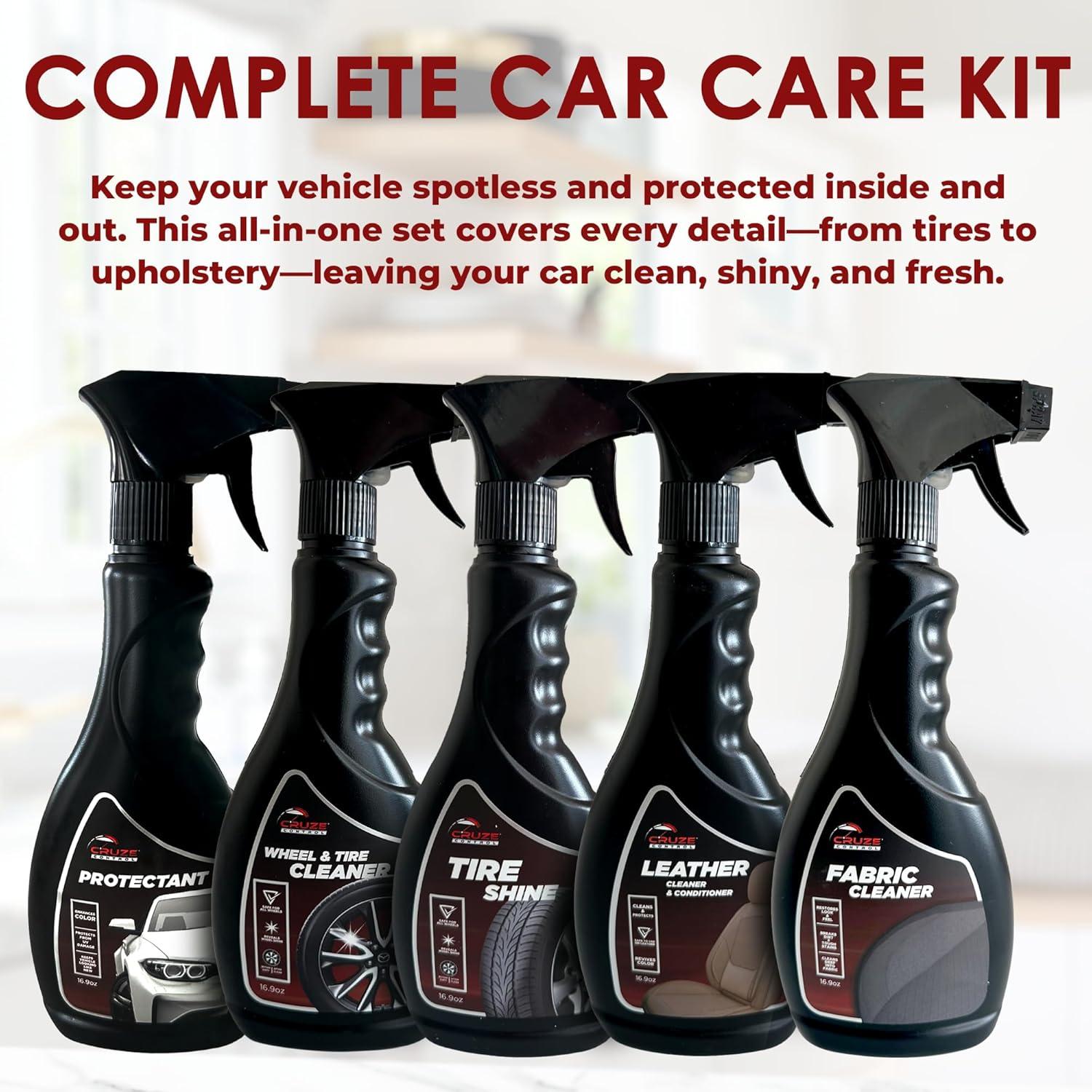 Limpiador y Acondicionador de Cuero Cruze Control 500 ml