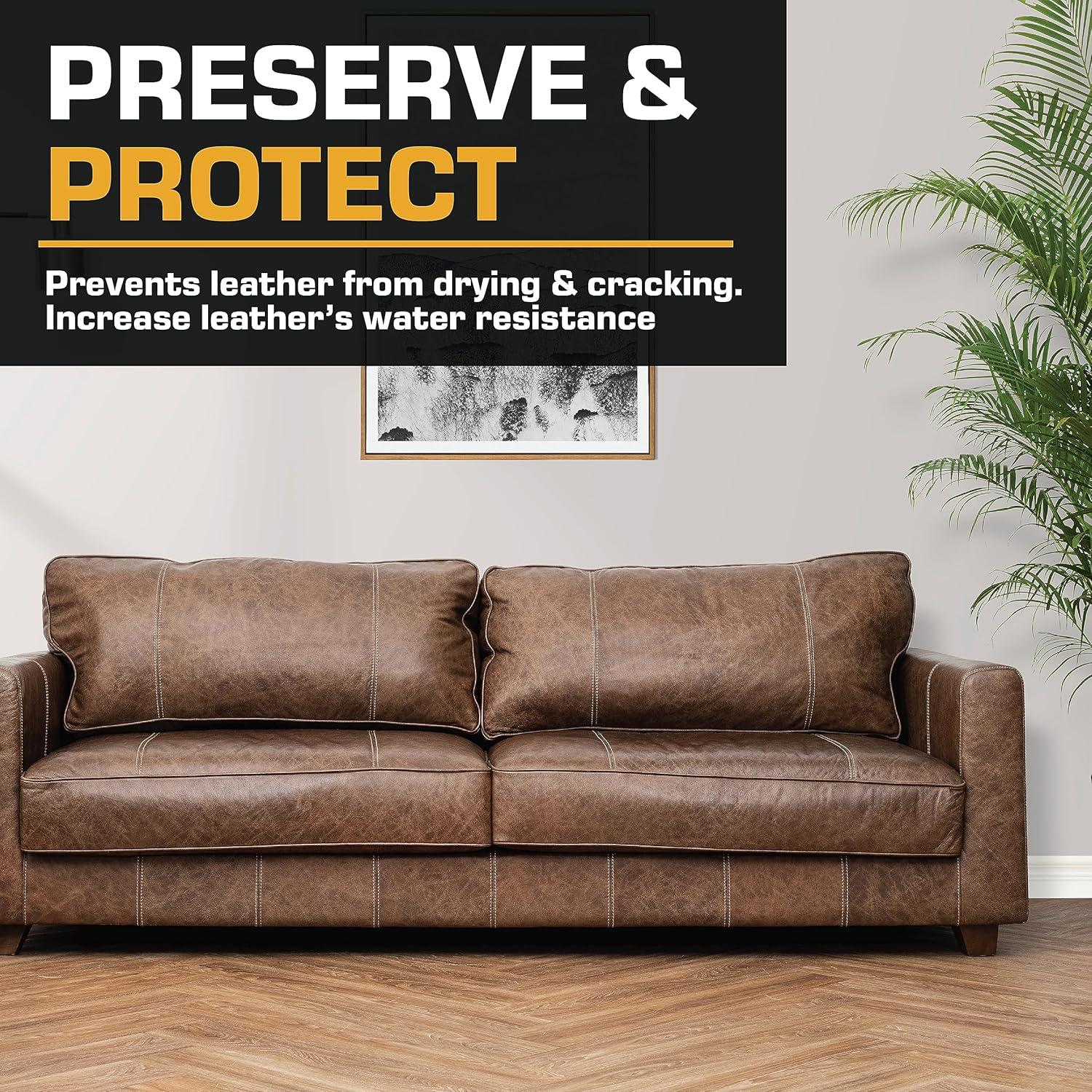 Bálsamo de Recoloración de Cuero FORTIVO - Marrón Claro, 280g