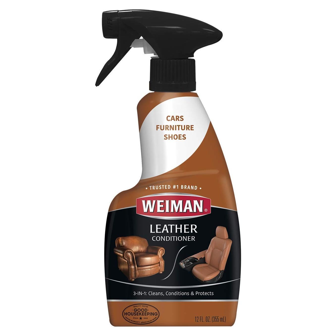 Limpiador y Acondicionador de Cuero Weiman 354 ml - Protección UV