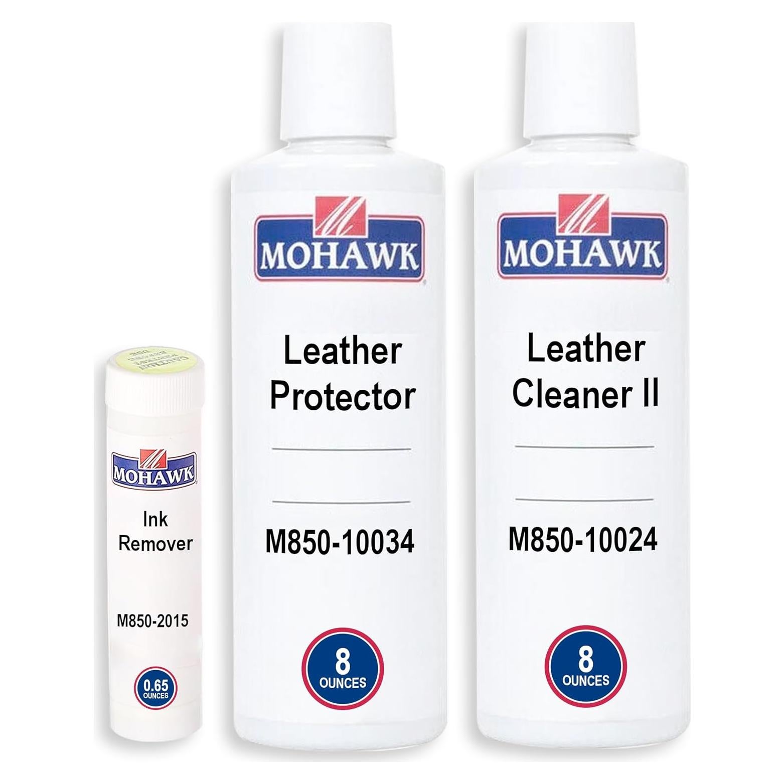 Kit de Cuidado de Cuero Mohawk - Limpiador, Protector y Removedor