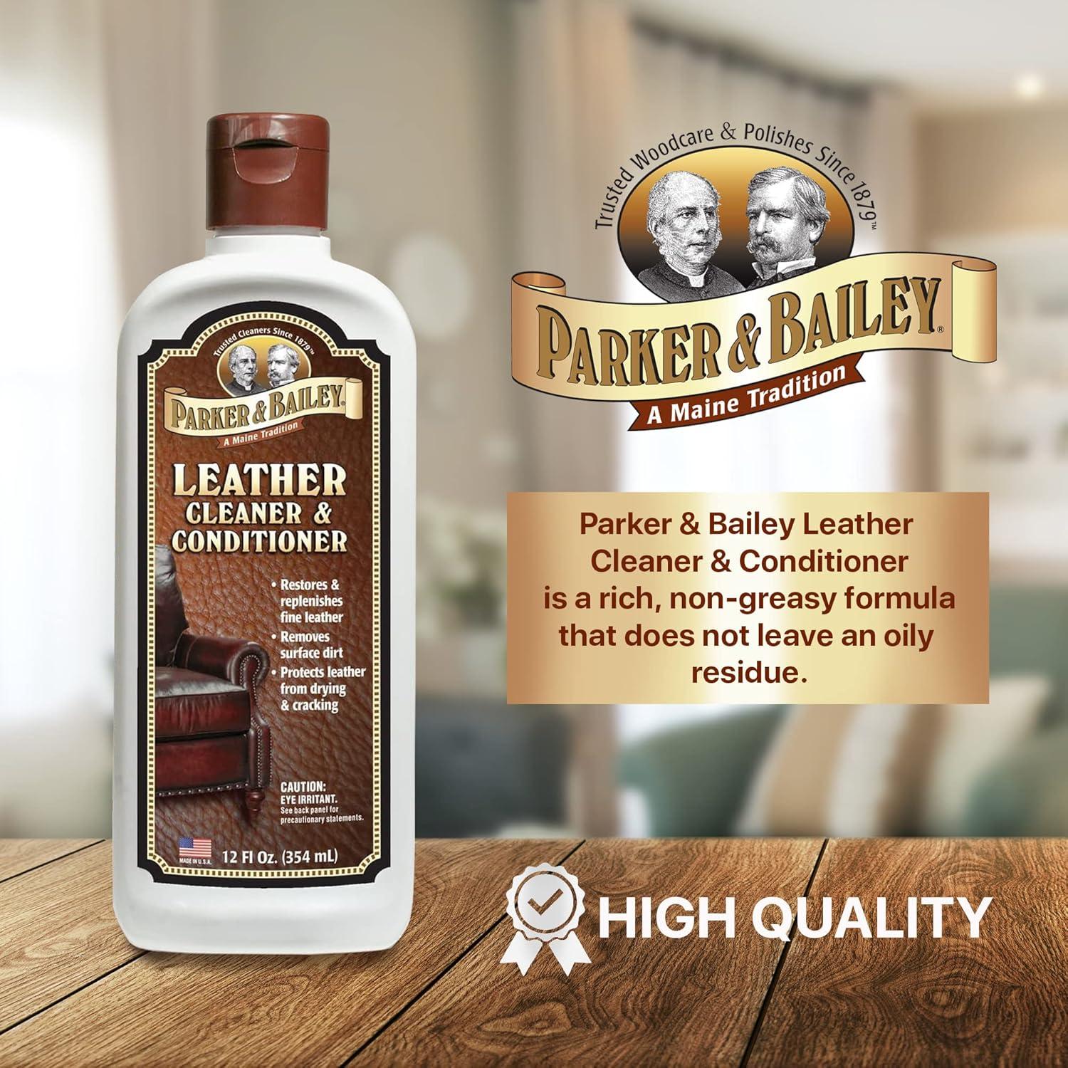 Limpiador y Acondicionador de Cuero Parker & Bailey 340g