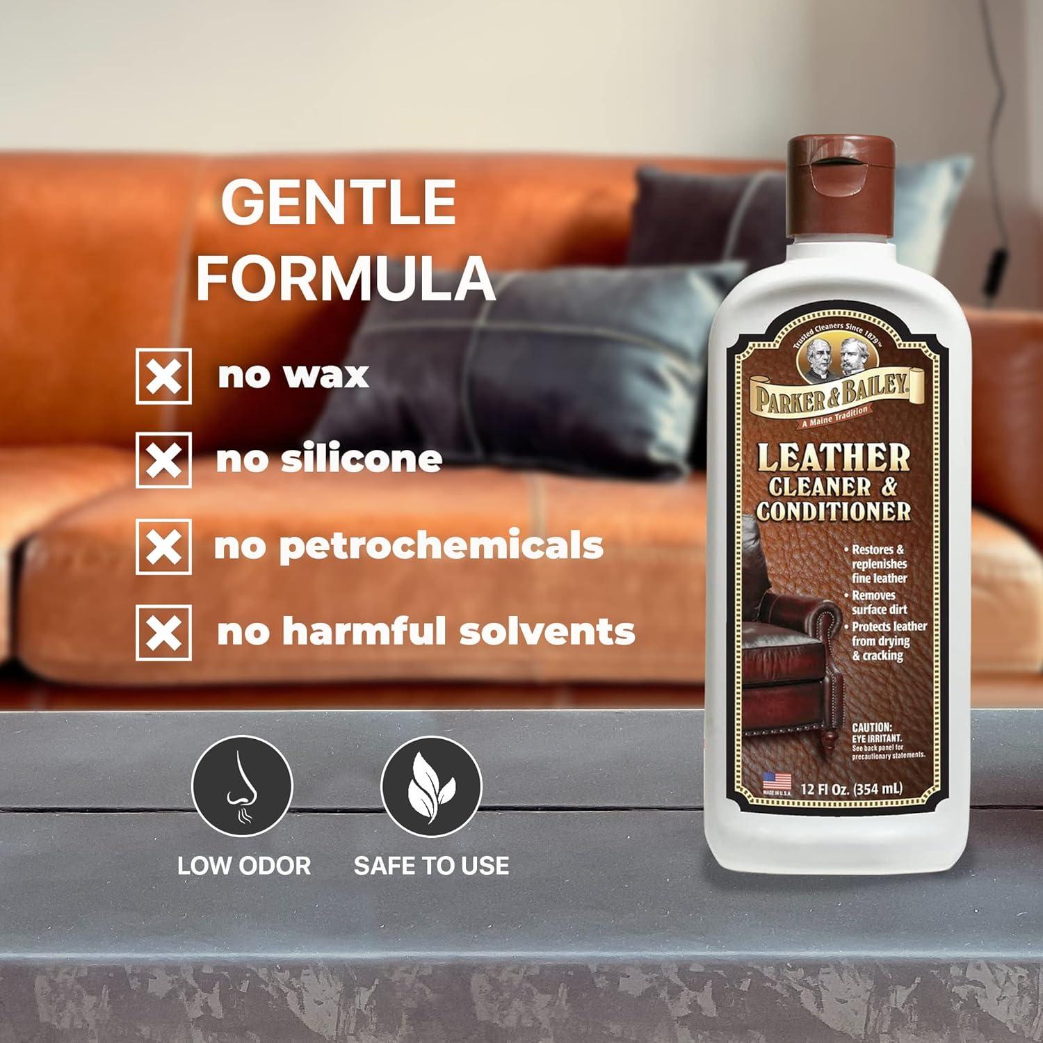 Limpiador y Acondicionador de Cuero Parker & Bailey 340g