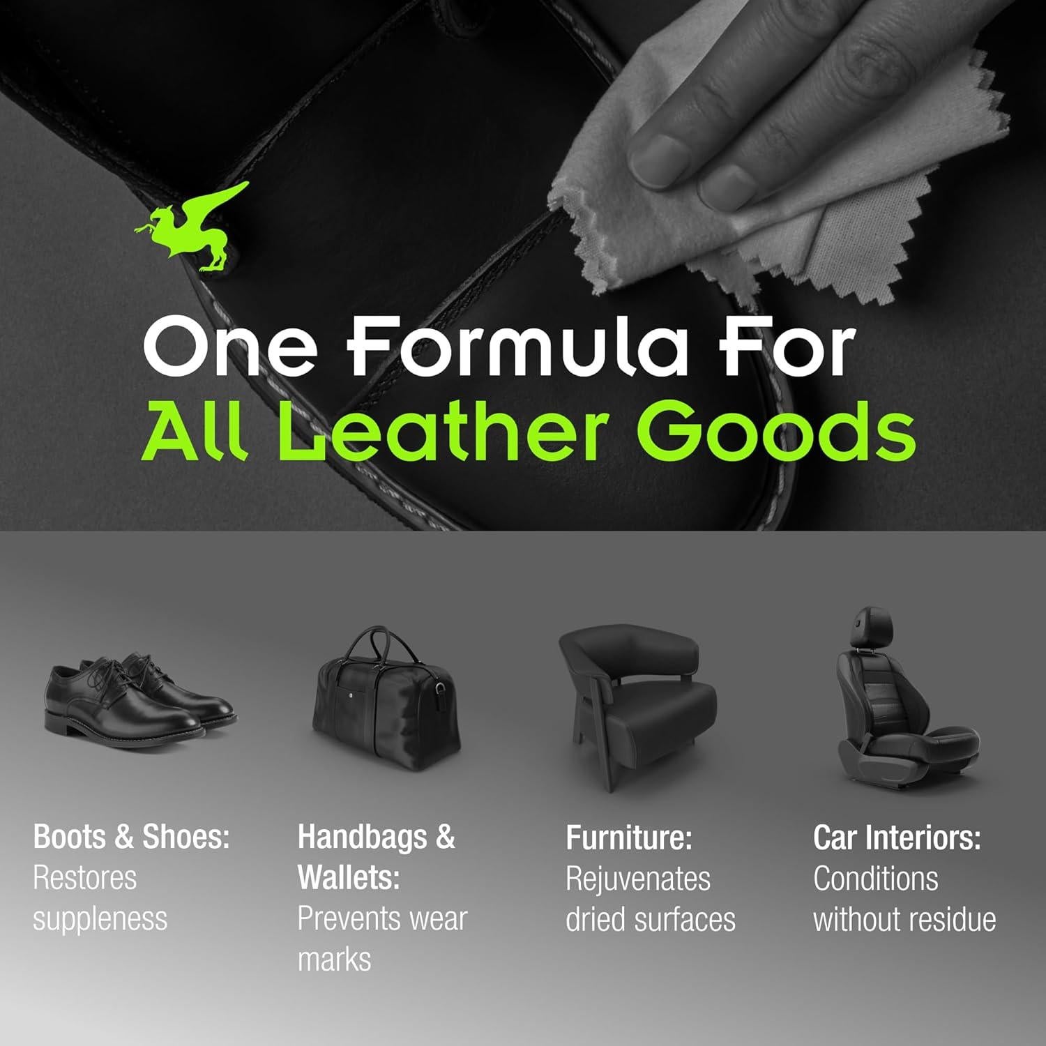 Acondicionador de Cuero Griffin 113g - Balsamo Natural para Botas y Muebles