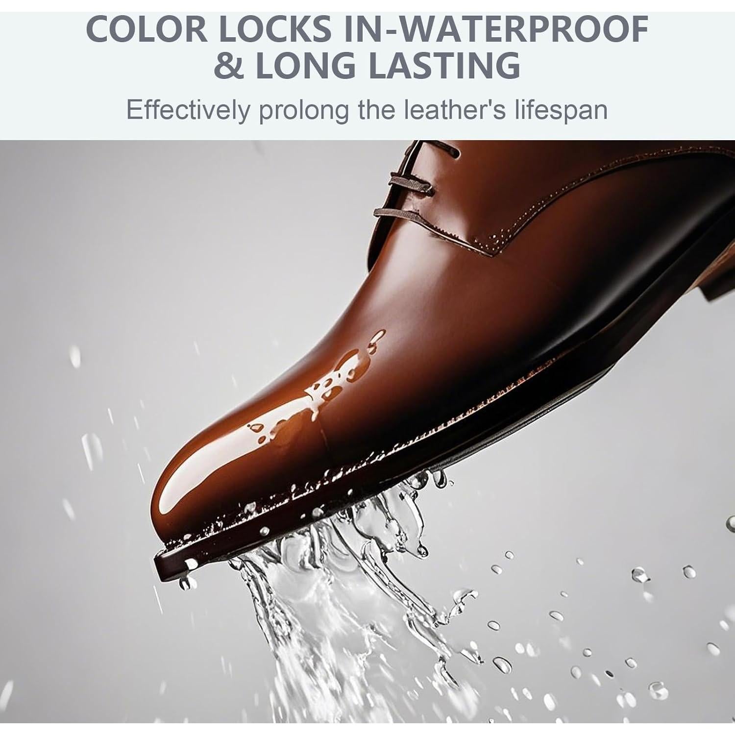 Kit de Reparación de Cuero WYCOON 100ml Beige - Acondicionador y Tinte