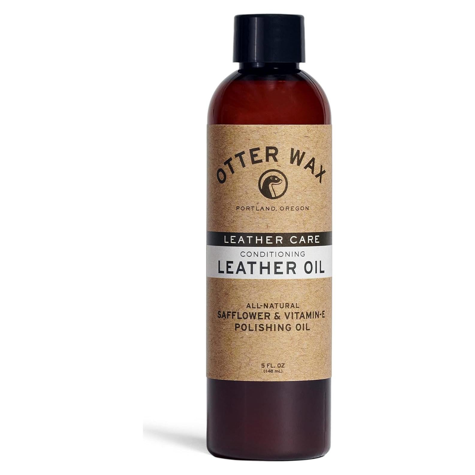 Aceite para Cuero Otter Wax 5oz - Acondicionador Natural Premium