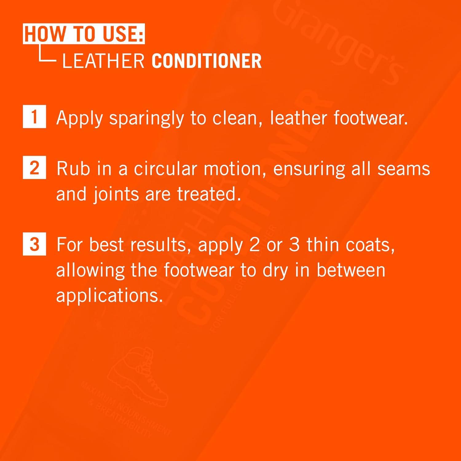 Crema Acondicionadora de Cuero Granger's 75ml - Impermeabilizante