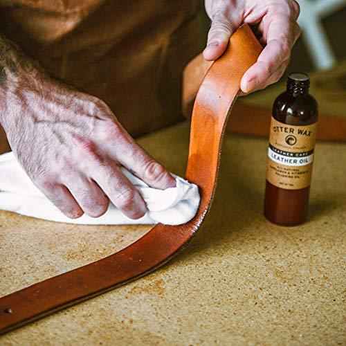 Otter Wax Aceite Condicionador para Cuero 473ml - Natural