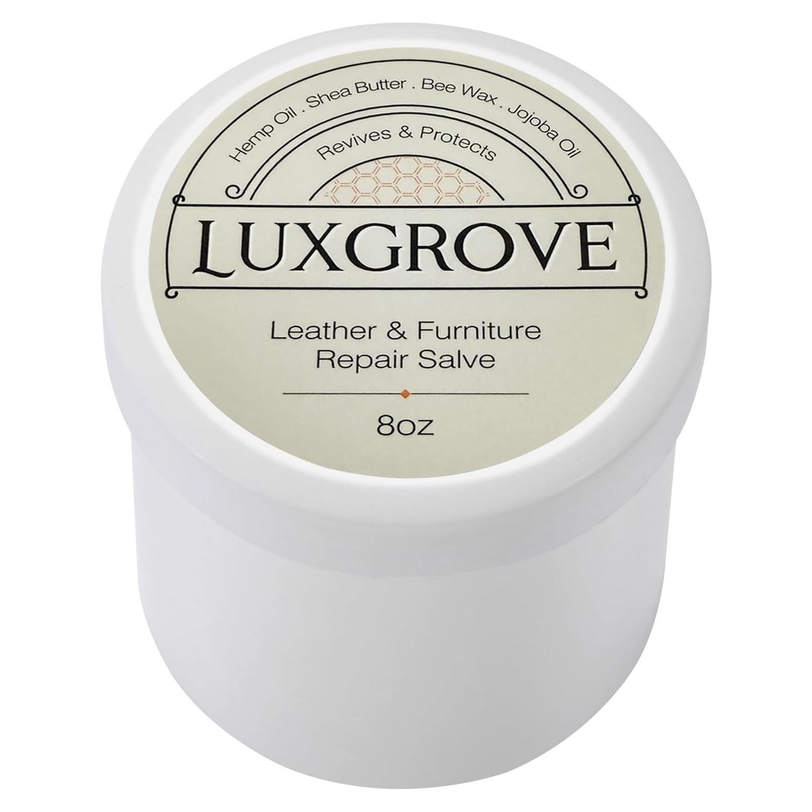 Ungüento Reparador de Cuero LUXGROVE 227g - Hidratante y Restaurador