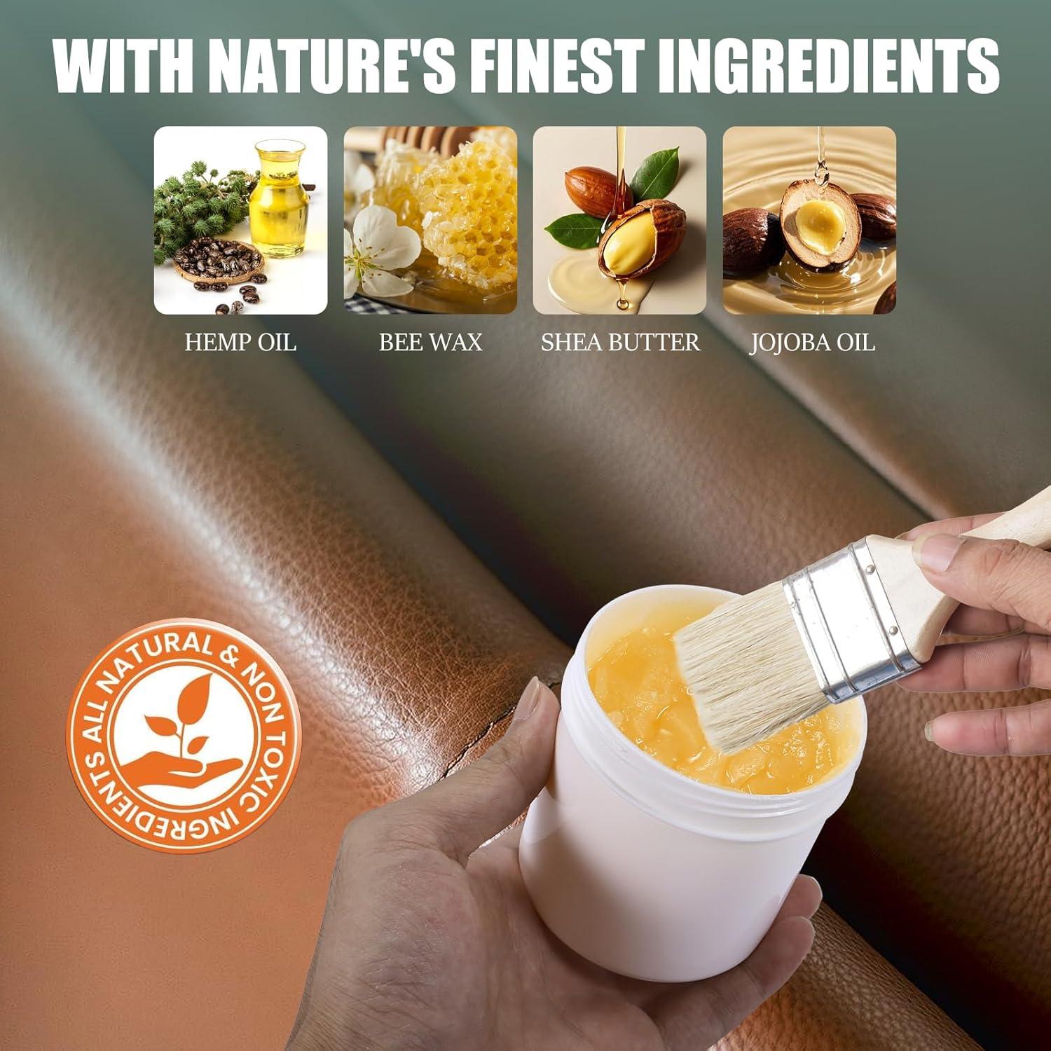 Ungüento Reparador de Cuero LUXGROVE 227g - Hidratante y Restaurador