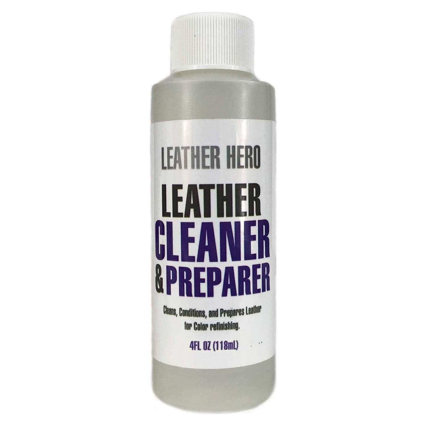 Limpiador y Restaurador de Cuero Hero - 118ml - Hecho en EE. UU.