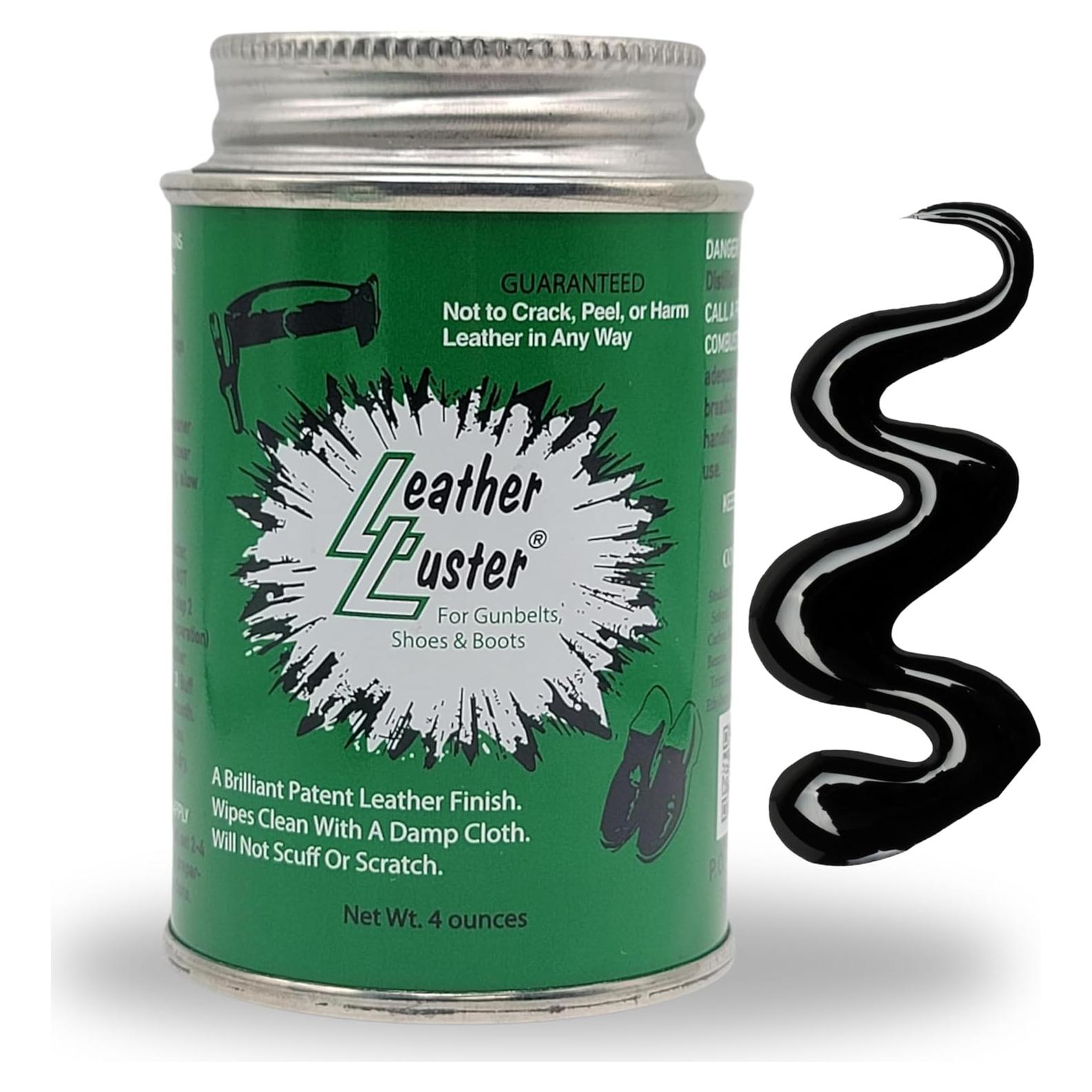 Pulidor de Cuero Leather Luster 4oz - Brillo Duradero Hecho en EE. UU.