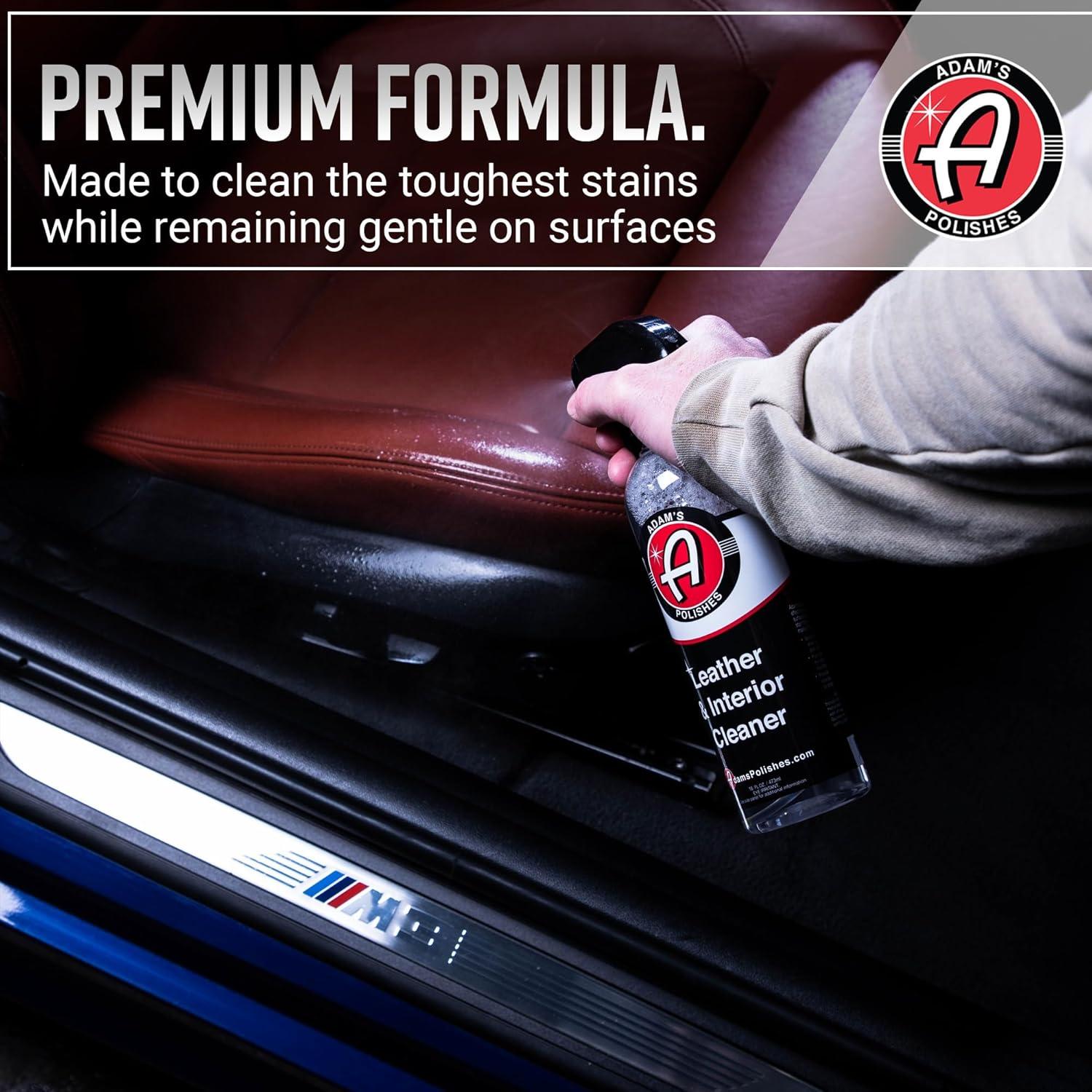 Limpiador de Cuero y Interior Adam 473ml Sin Tinte
