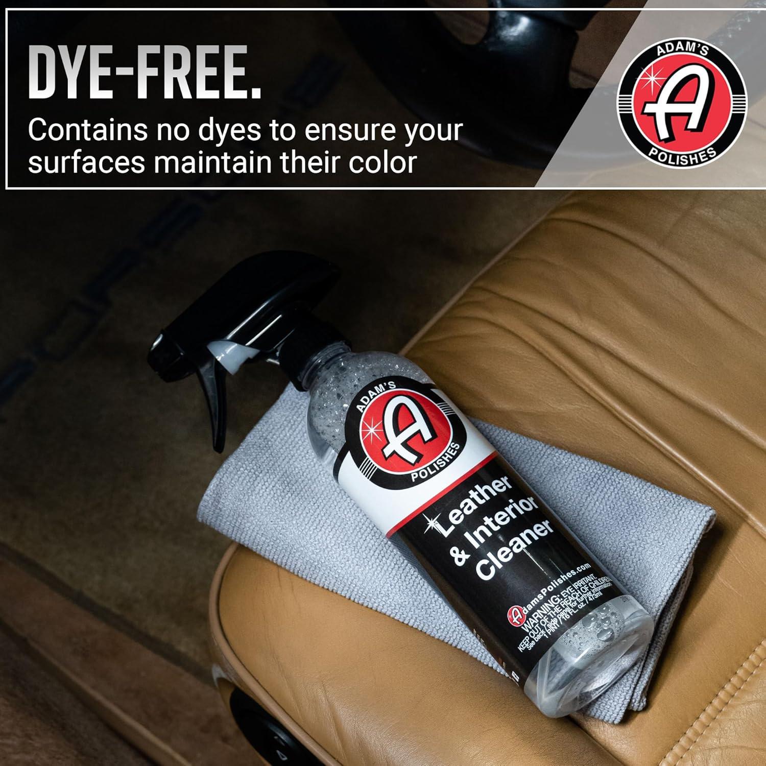 Limpiador de Cuero y Interior Adam 473ml Sin Tinte