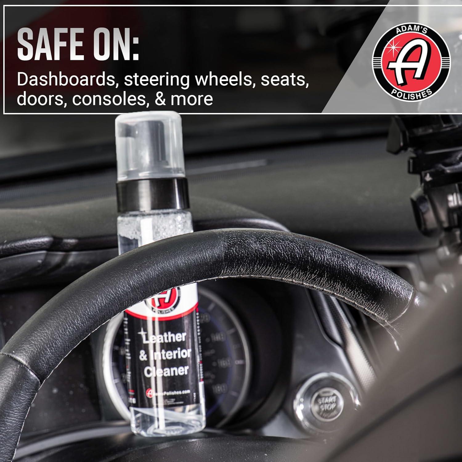 Limpiador de Cuero y Interior Adam 473ml Sin Tinte