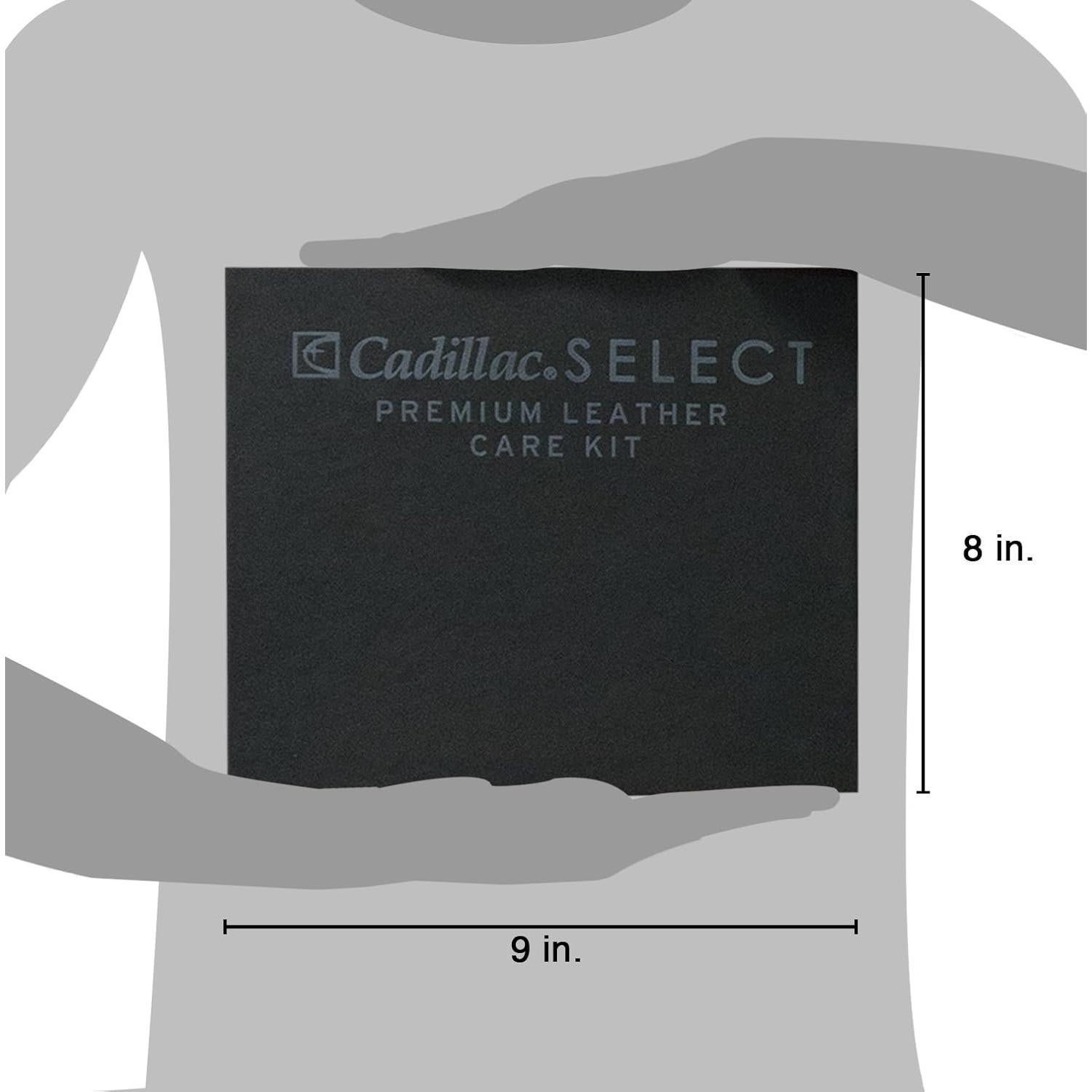 Kit de Cuidado de Cuero Cadillac - Limpiador, Loción y Protector