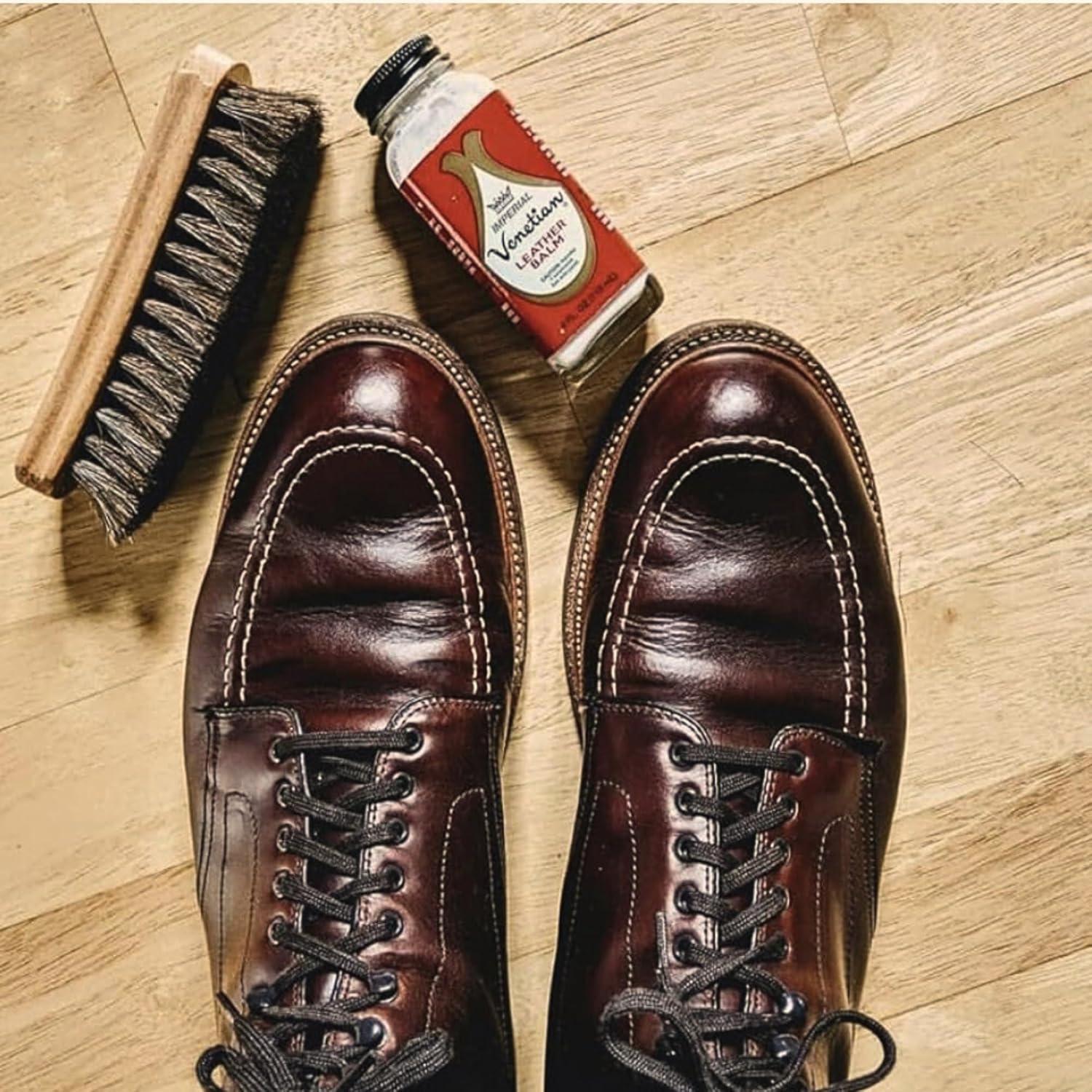 Bálsamo de Cuero Neutral Venetian 113g - Acondicionador y Protector