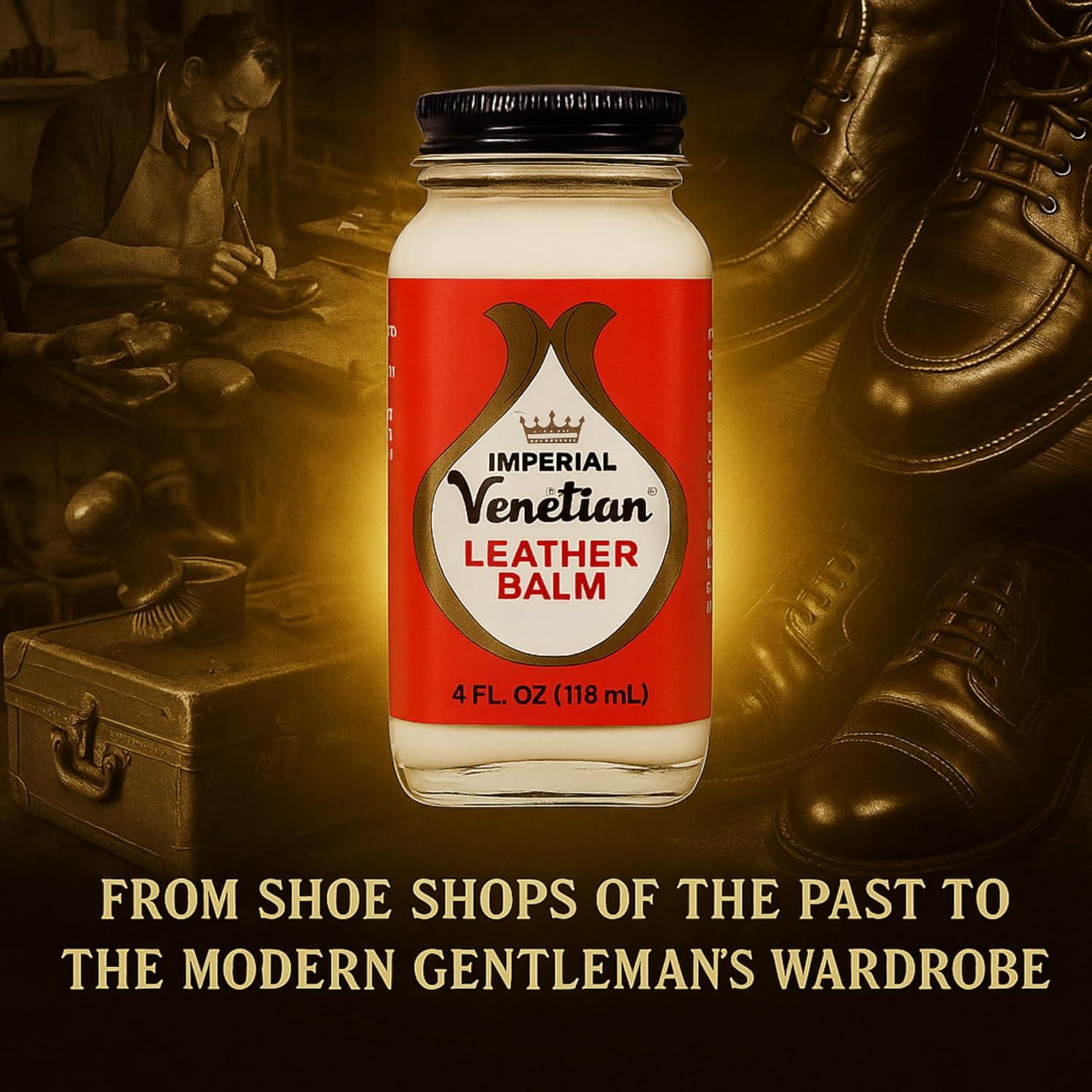 Bálsamo de Cuero Neutral Venetian 113g - Acondicionador y Protector