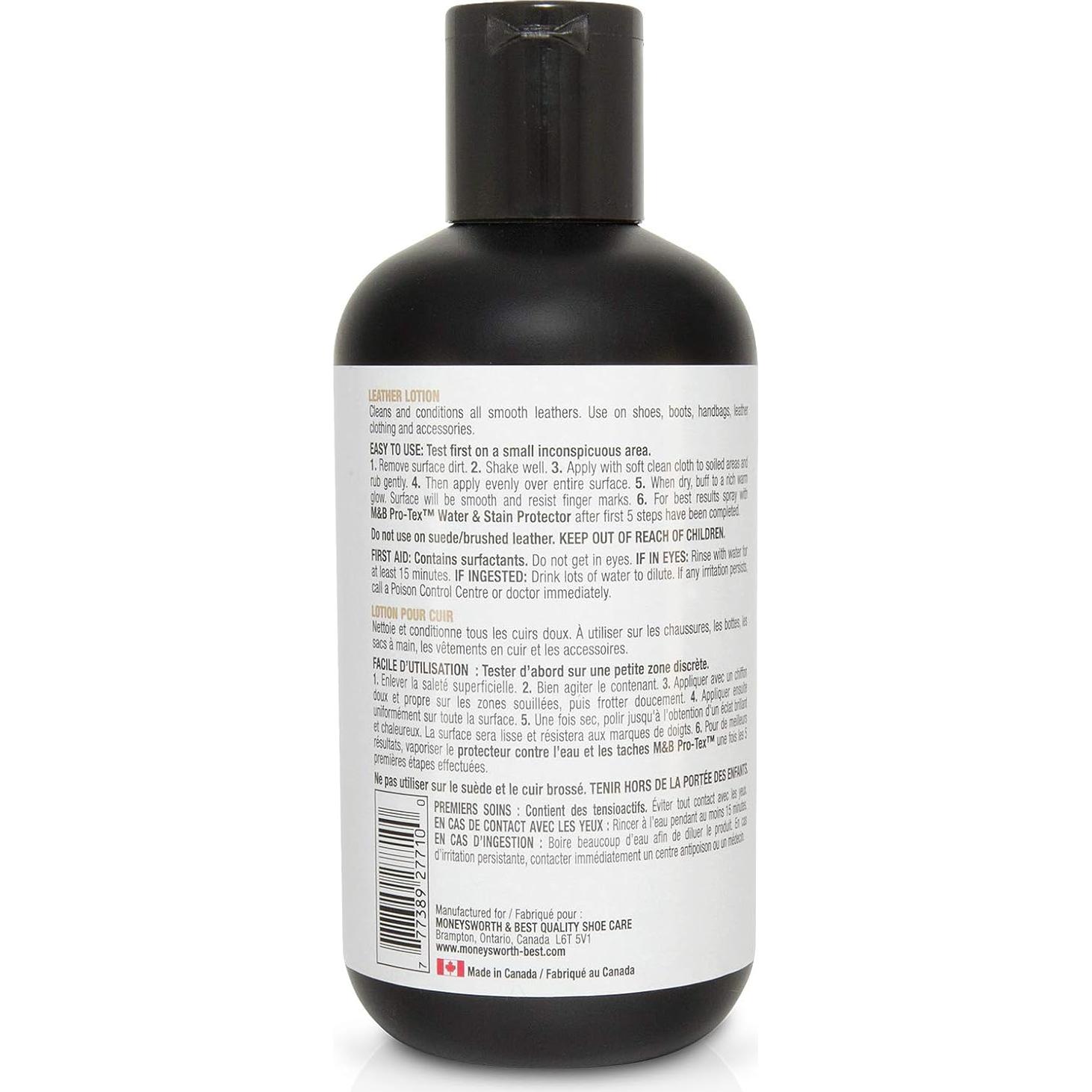 Loción de Cuero Moneysworth & Best 250 ml - Acondicionador Hidratante