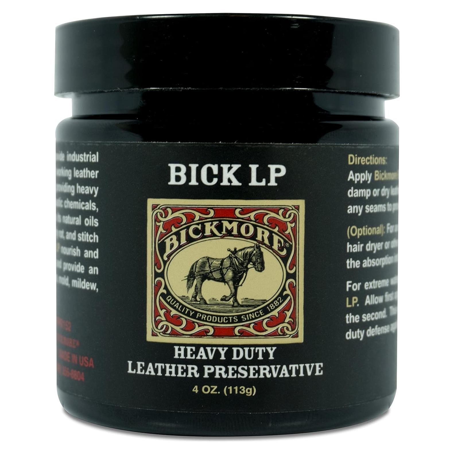 Acondicionador de Cuero Bickmore Bick LP 119g - Protector y Restaurador