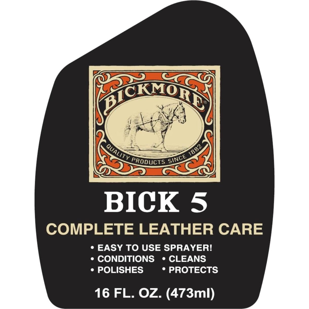 Bickmore Bick 5 Limpiador y Acondicionador de Cuero 2-Pack 473ml