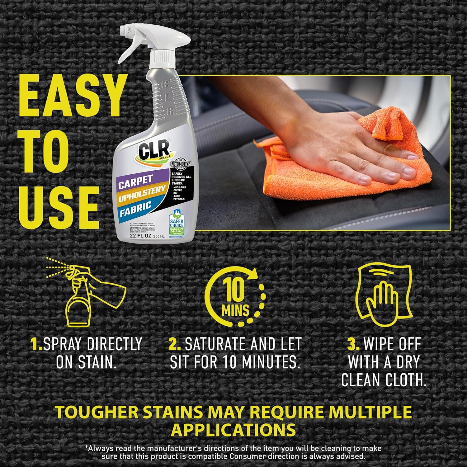 Limpiador de Alfombras y Tapicería CLR Brands 620 ml