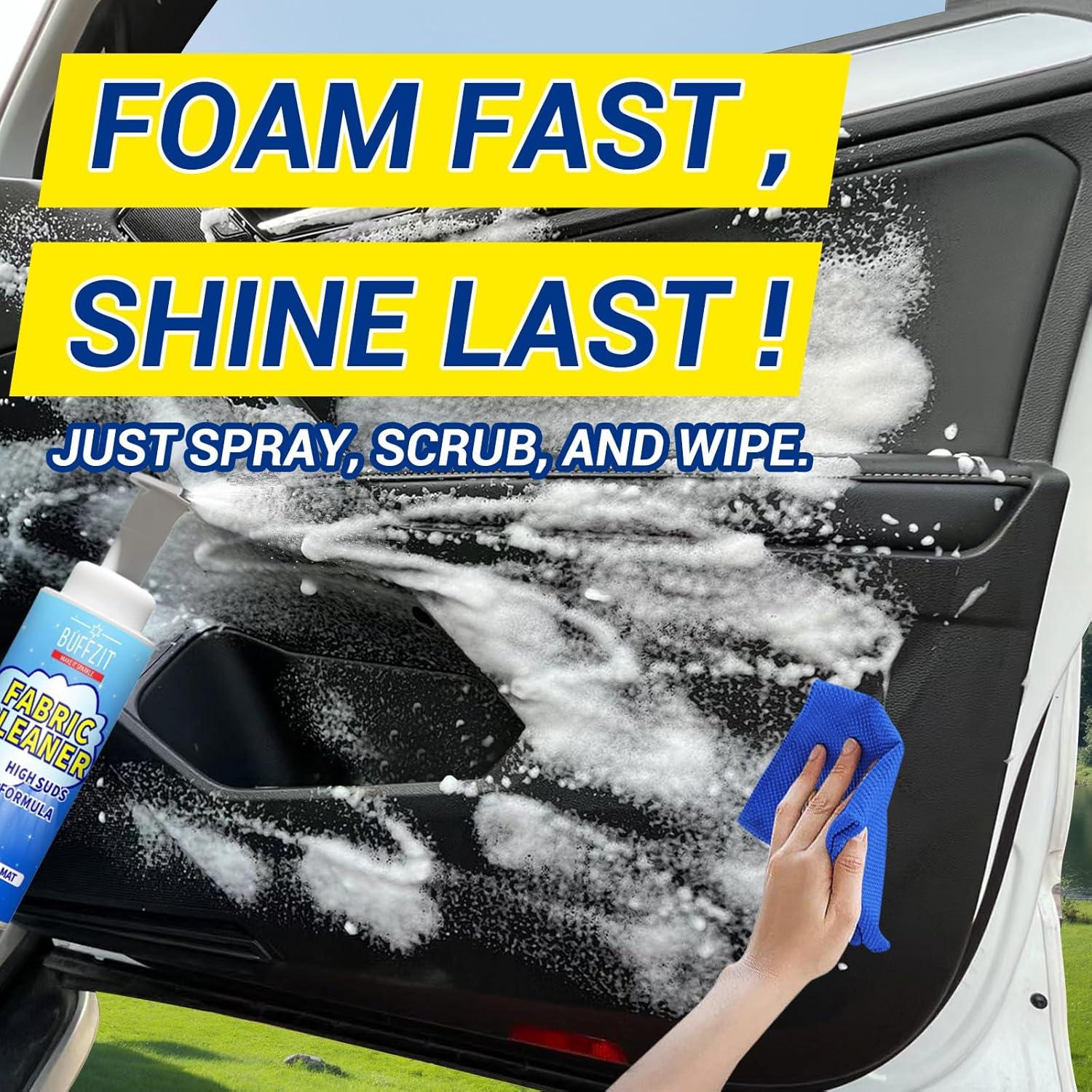 Limpiador Espuma Multifuncional BUFFZIT 150ml - Auto Interior