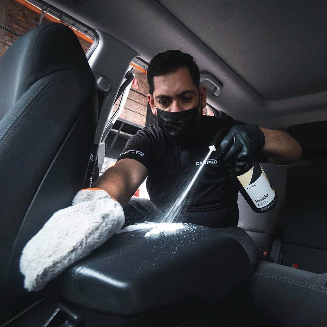 Limpiador Interior de Coche CARPRO Inside 500mL - Vinilo, Plástico, Cuero