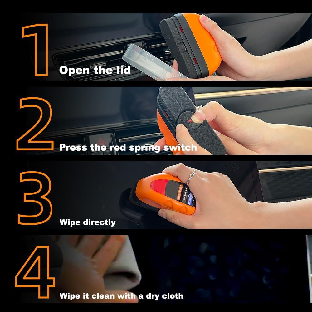 Kit Limpiador Interior Coche JiaCheng JC-1128 138g Biodegradable