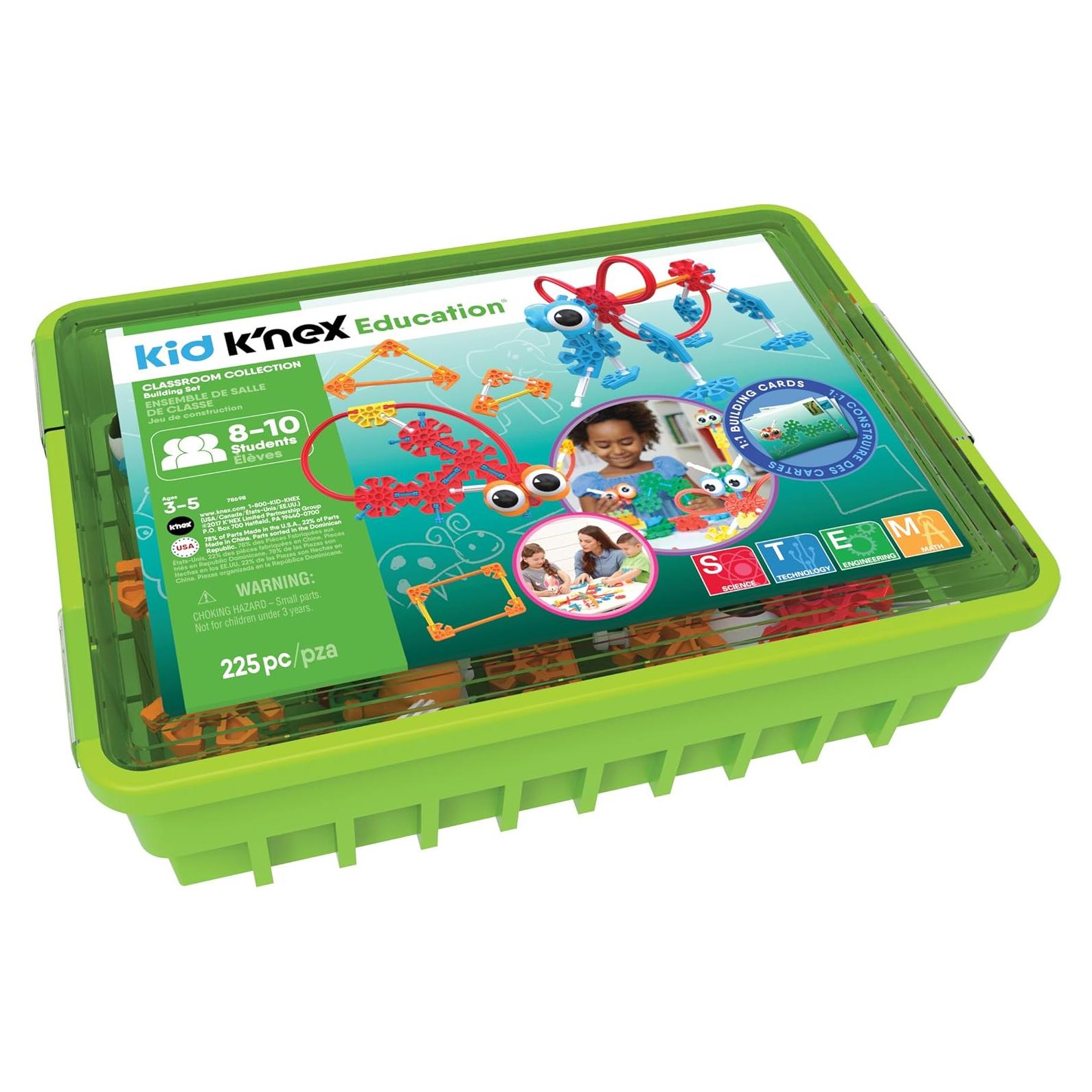 Set de Construcción Educativa K'NEX 225 Piezas para Niños