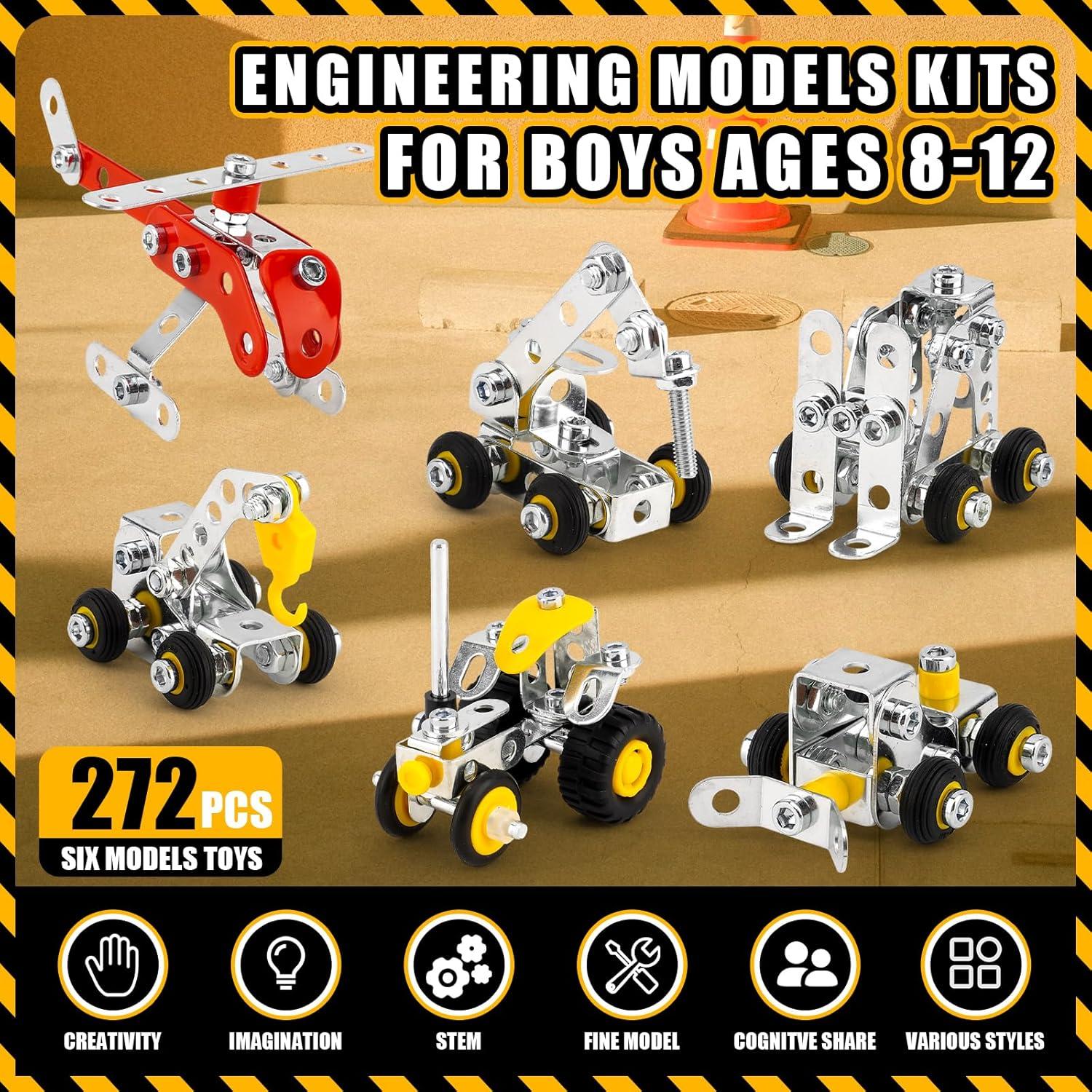 Juego de Construcción 6 en 1 PANPAPA para Niños 8+