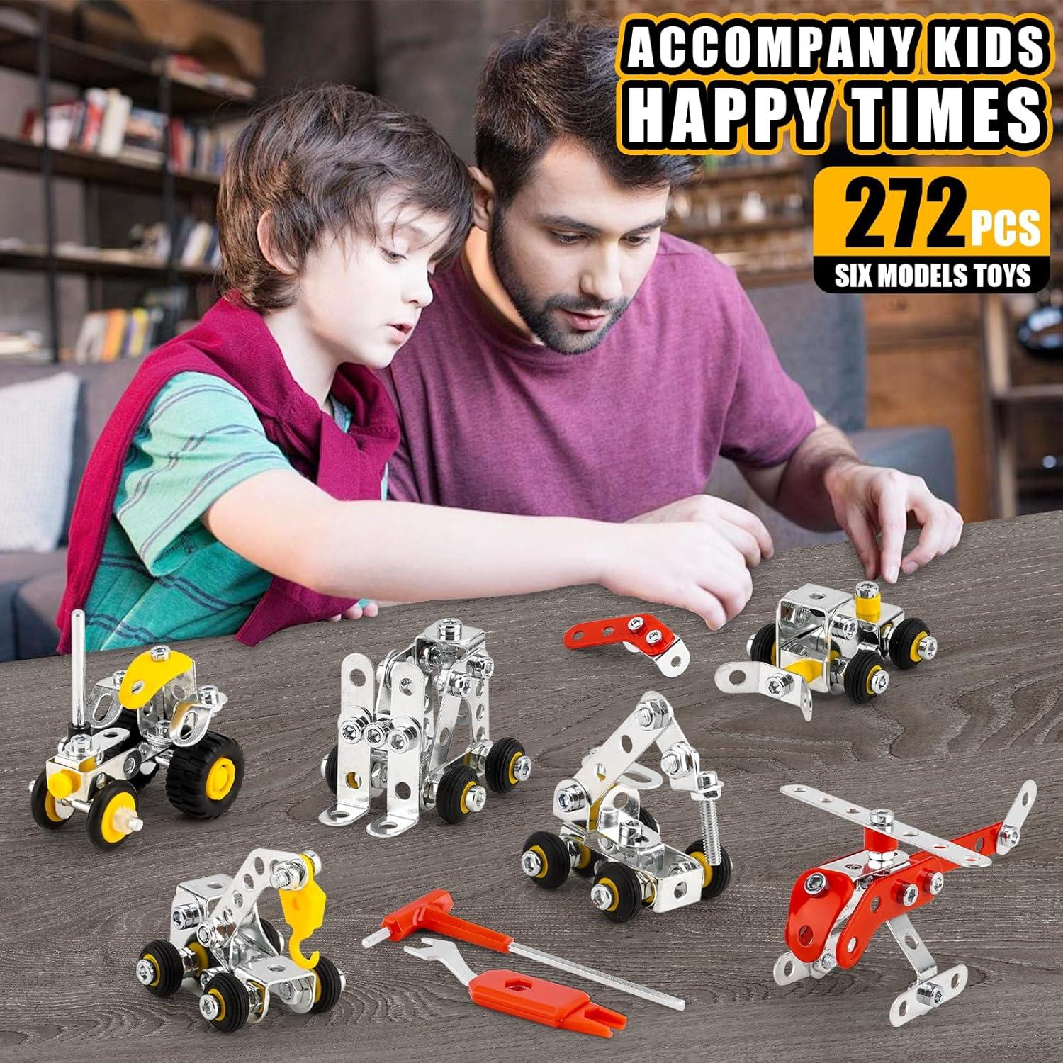 Juego de Construcción 6 en 1 PANPAPA para Niños 8+