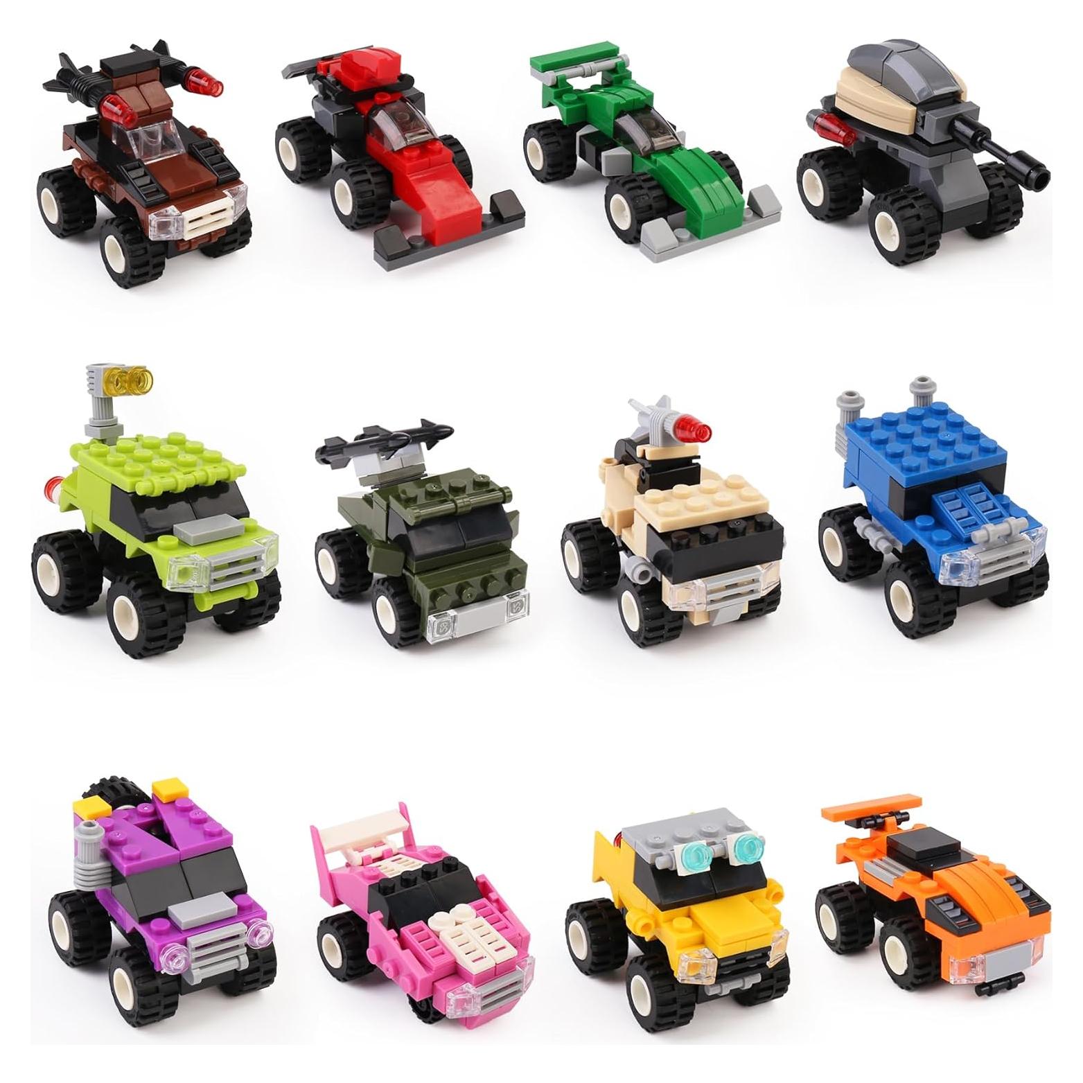 IAMGlobal 12 Mini Coches de Retroceso Juguete Educativo