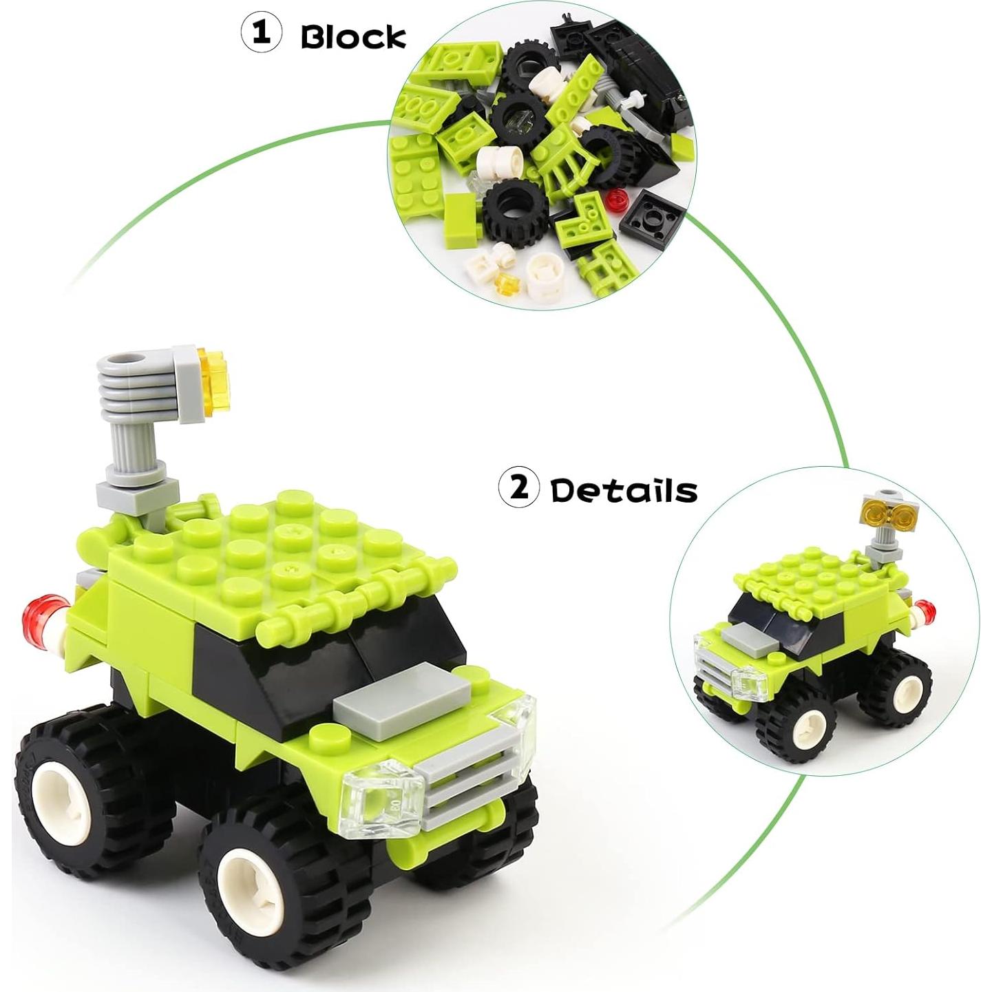 IAMGlobal 12 Mini Coches de Retroceso Juguete Educativo