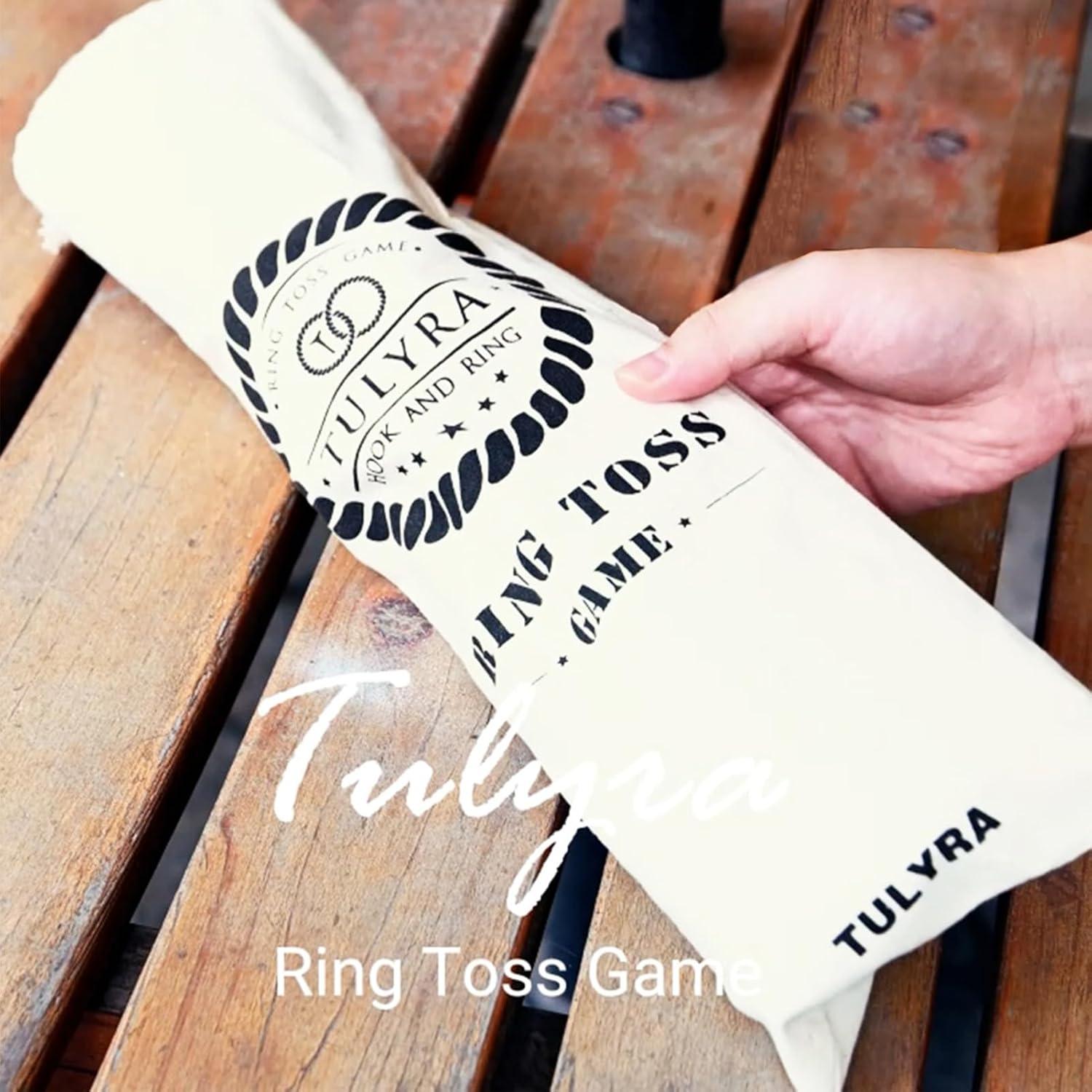 Juego de Lanzamiento de Anillos Tulyra XL con Vaso de Acero