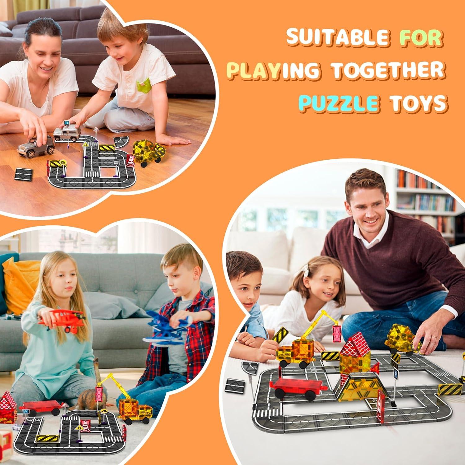 Bloques de Construcción Magnéticos Mruikeny Camino Magnético 0.25cm