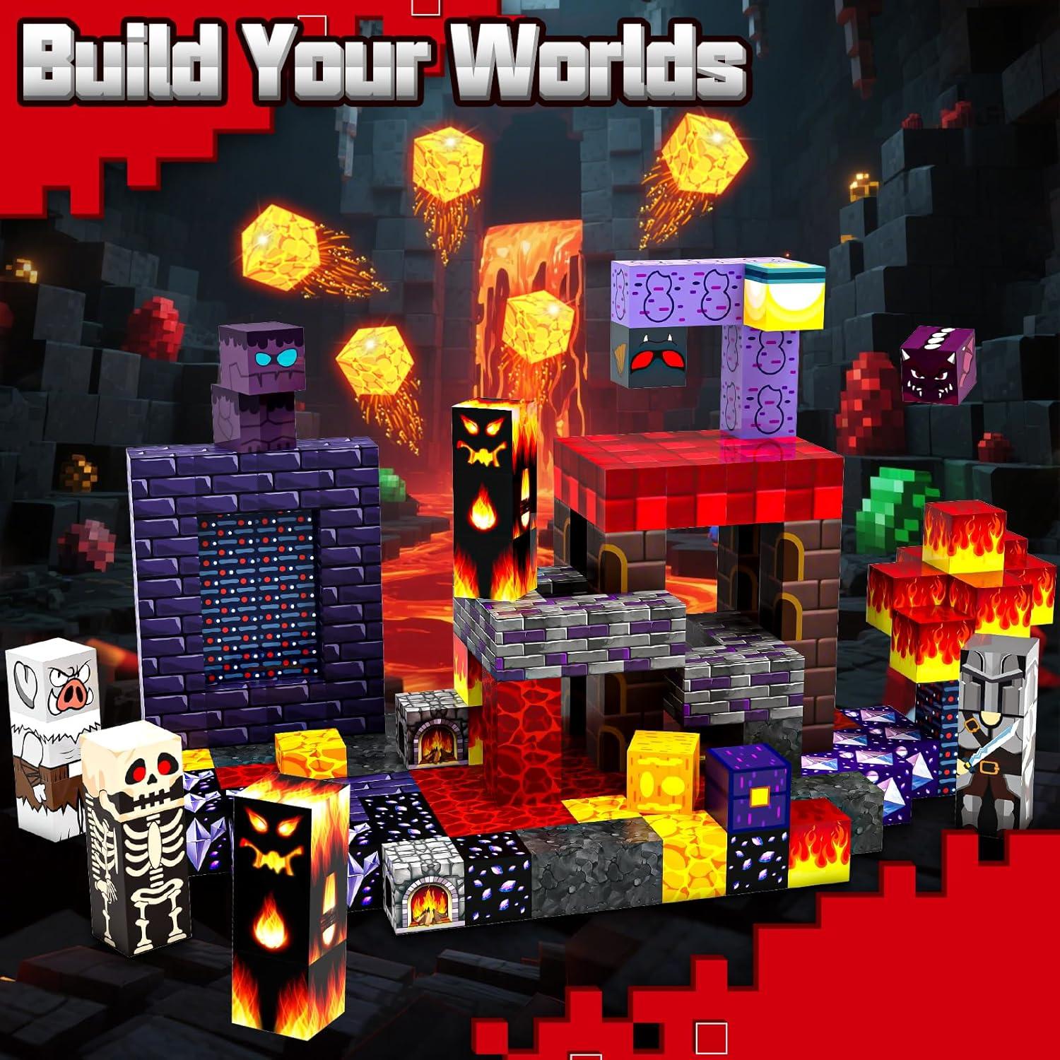 150 Bloques Magnéticos de Construcción SHXYKZ para Niños 3+