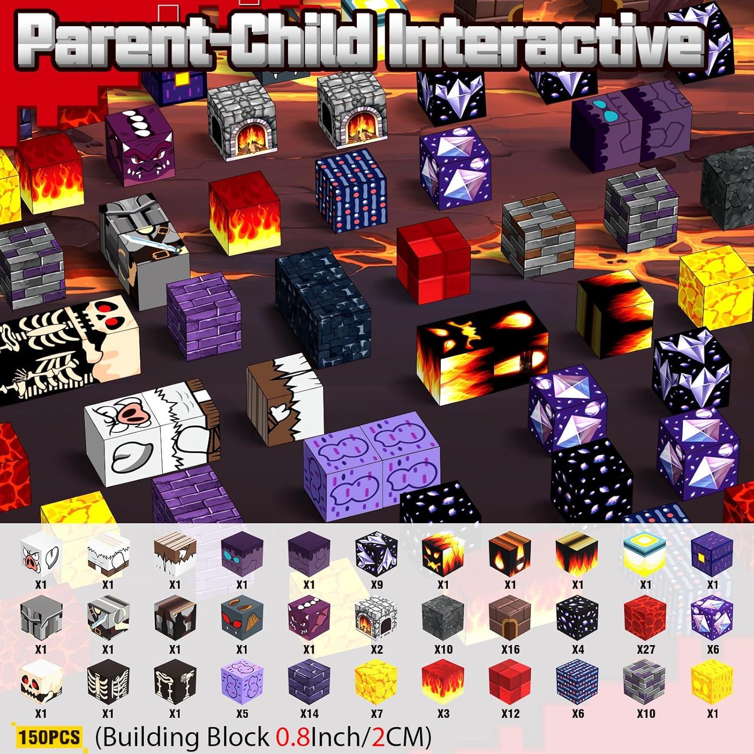 150 Bloques Magnéticos de Construcción SHXYKZ para Niños 3+