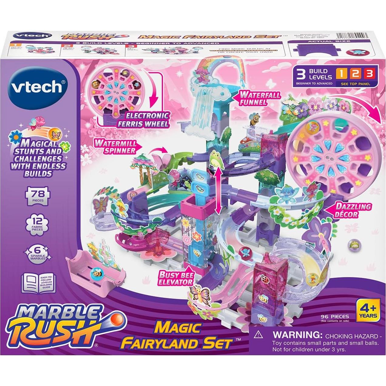 VTech Marble Rush Fairyland Playset con Rueda Electrónica