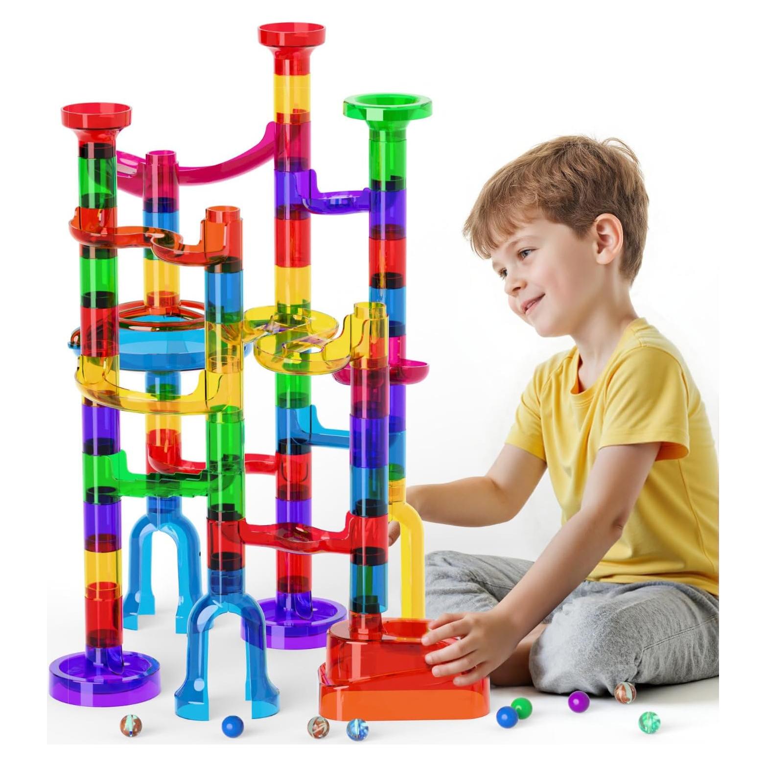 Juego de Canicas 109Pcs ifollower Laberinto Educativo para Niños