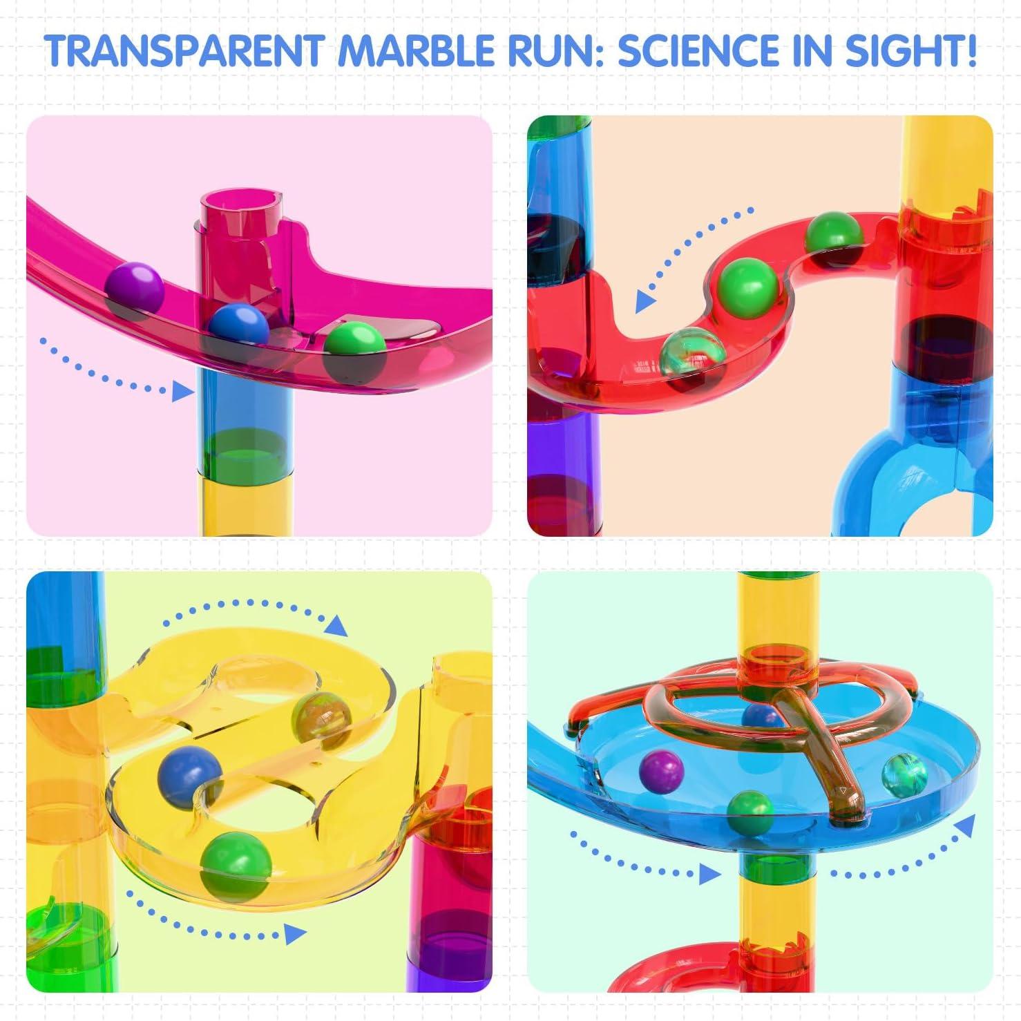 Juego de Canicas 109Pcs ifollower Laberinto Educativo para Niños