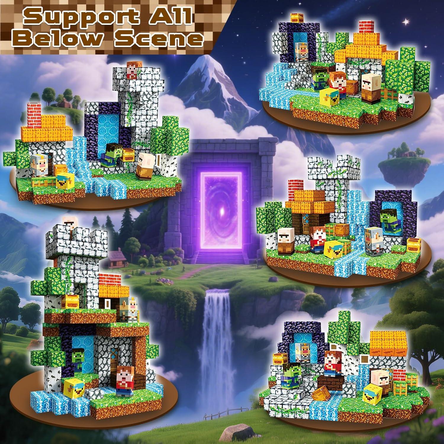 Juego de Bloques Magnéticos Goody King 200 Pcs STEM 3-8 Años