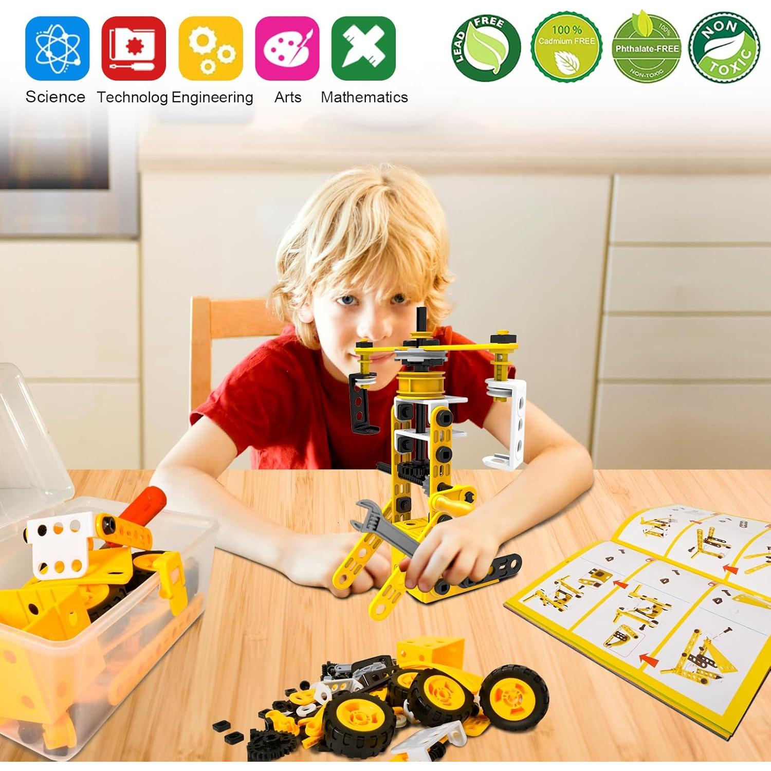 Set de Construcción 10 en 1 HOMETTER para Niños 5+ Años