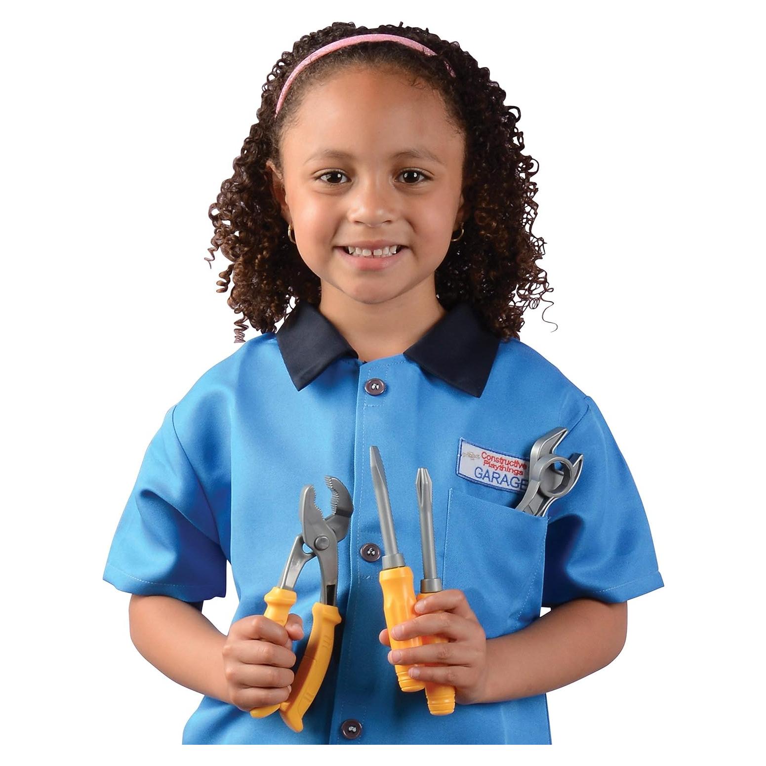 Conjunto de Carrera Mecánico Constructive Playthings 5 Piezas