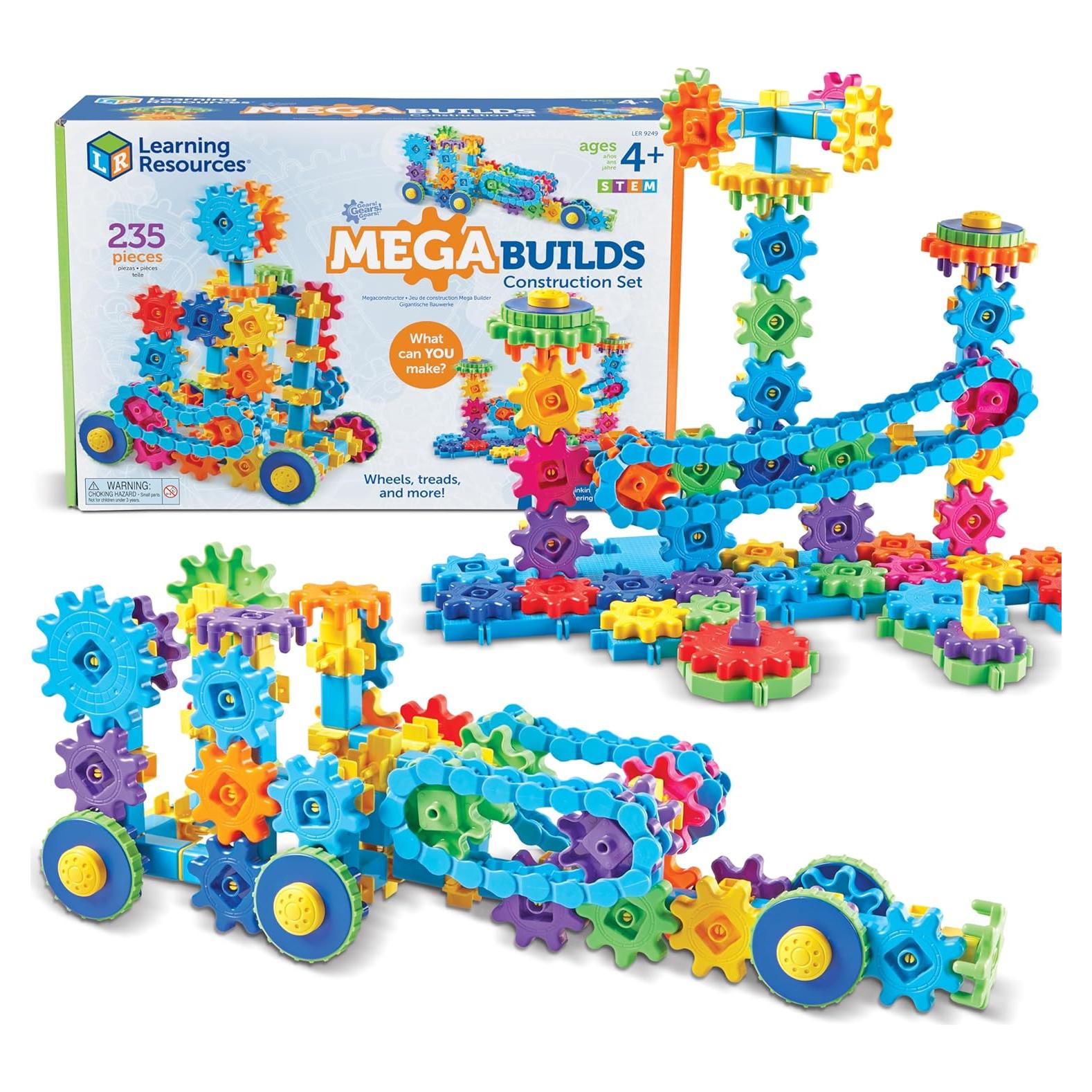 Set de Construcción Engranajes Recursos de Aprendizaje 235 Piezas