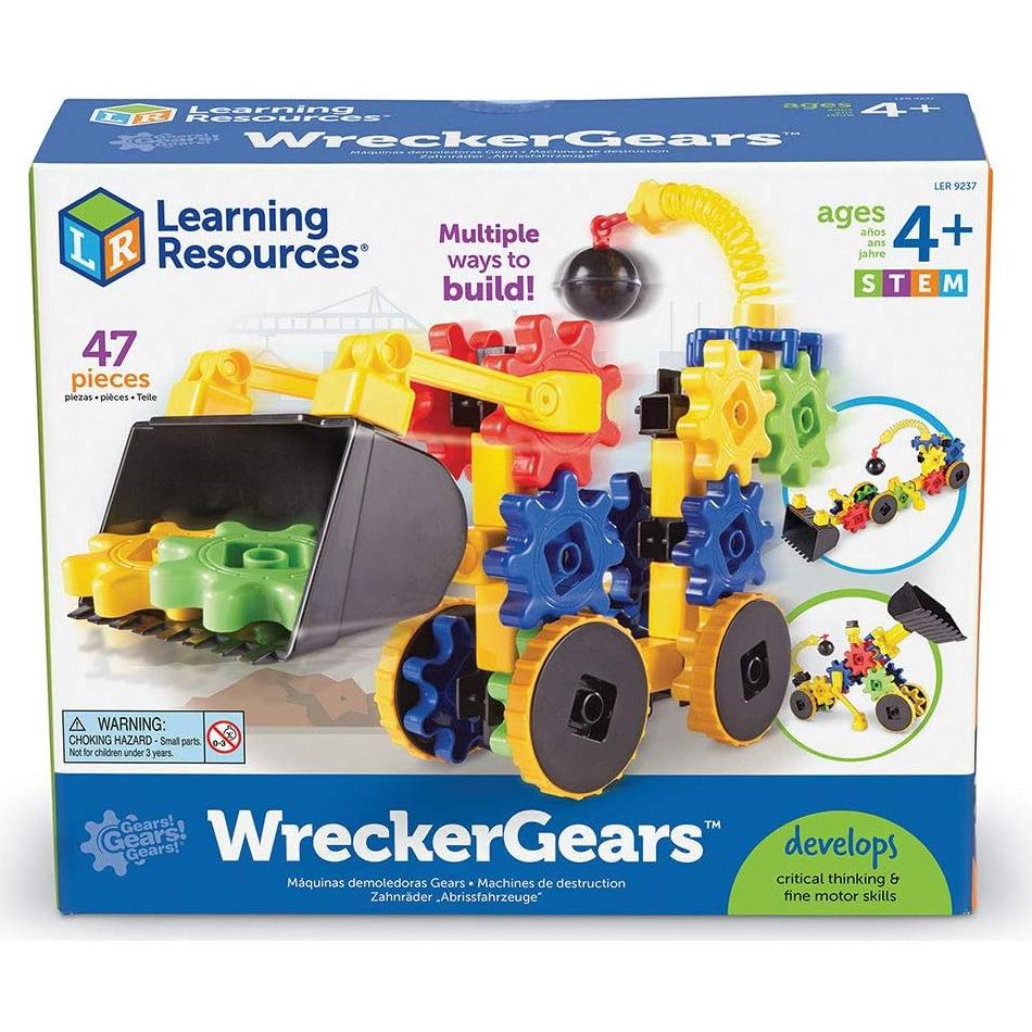 Kit de Engranajes de Demolición Recursos de Aprendizaje 47 Piezas