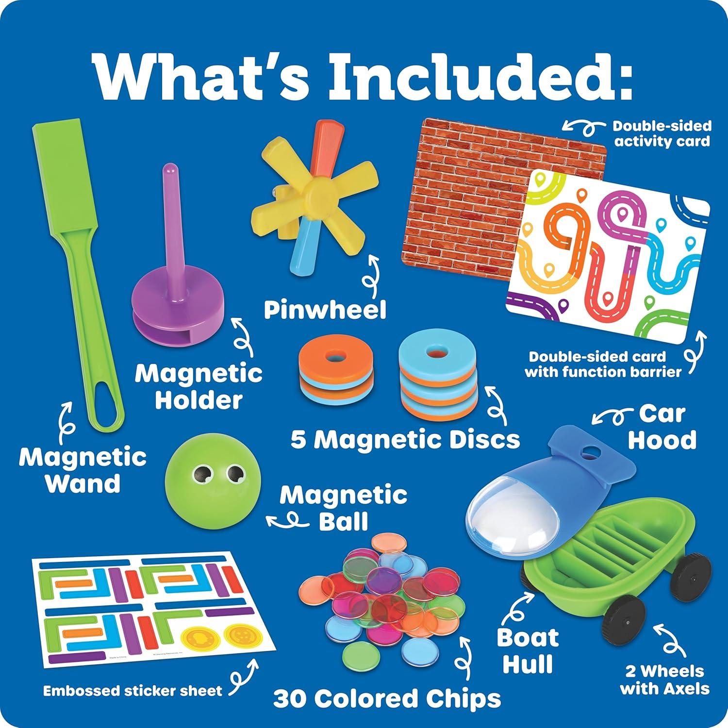 Kit de Ciencia Magnética Magnetworks - Aprendizaje STEM 5+